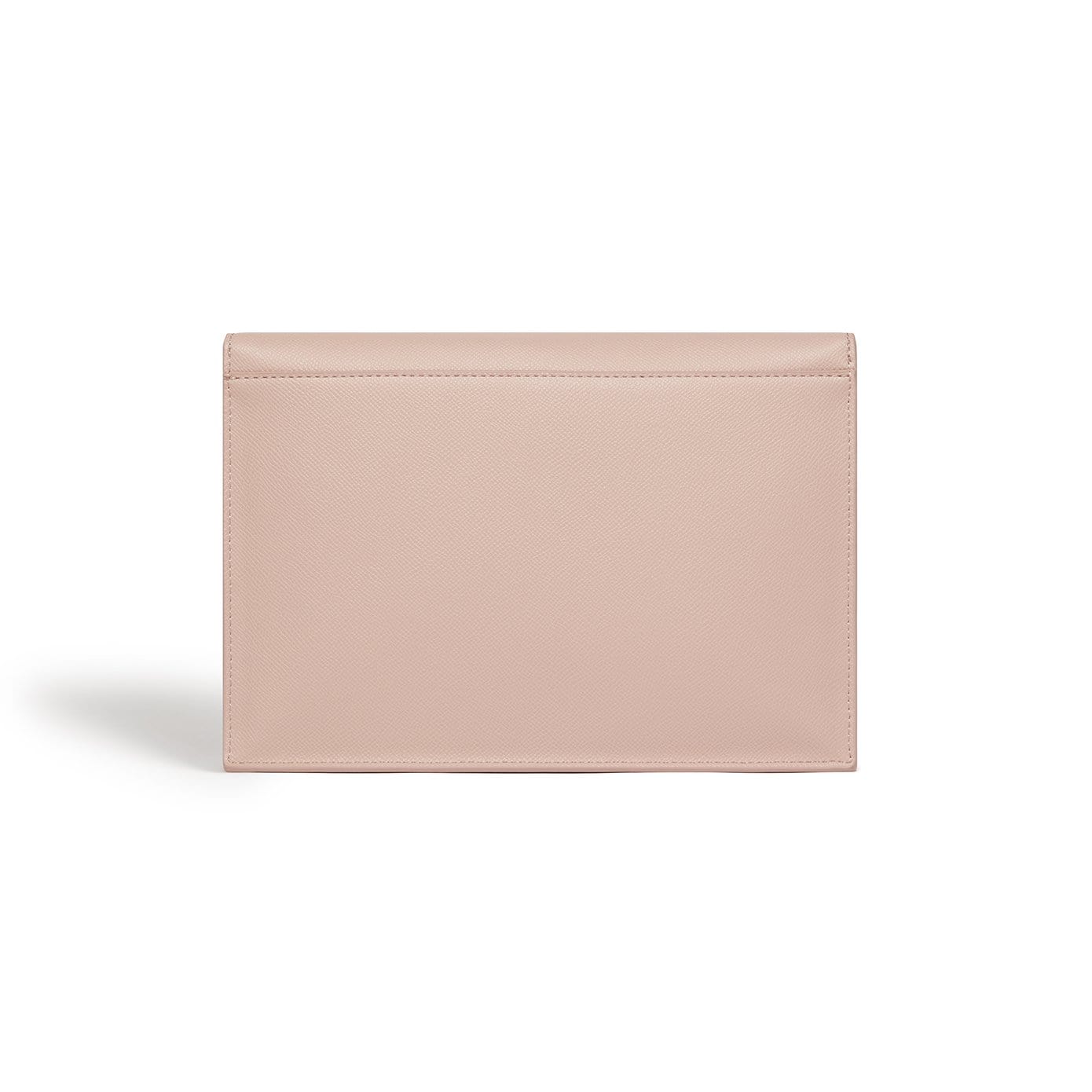 Vegan Leather Clutch Crossbody Bag for Women | Alder Pink Nude Handbag | Perfect for Parties, Weddings & Everyday Use