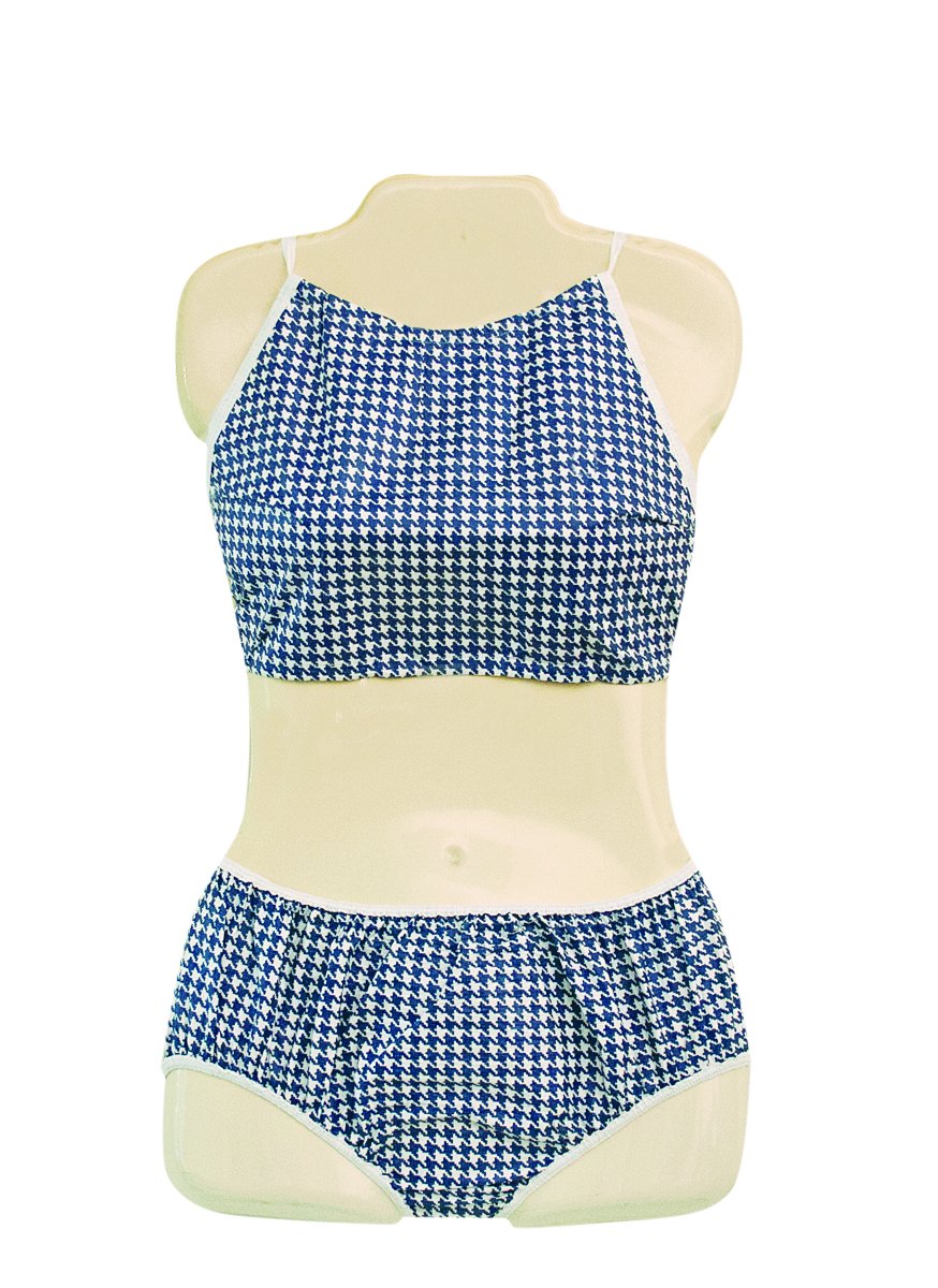 20-1031 Women's Bibb-Top Bikini - Medium (Pack of 12) - Comfortable Patient Wear for Hospitals & Nursing Homes - Perfect for Elderly Care & Post-Surgery Recovery