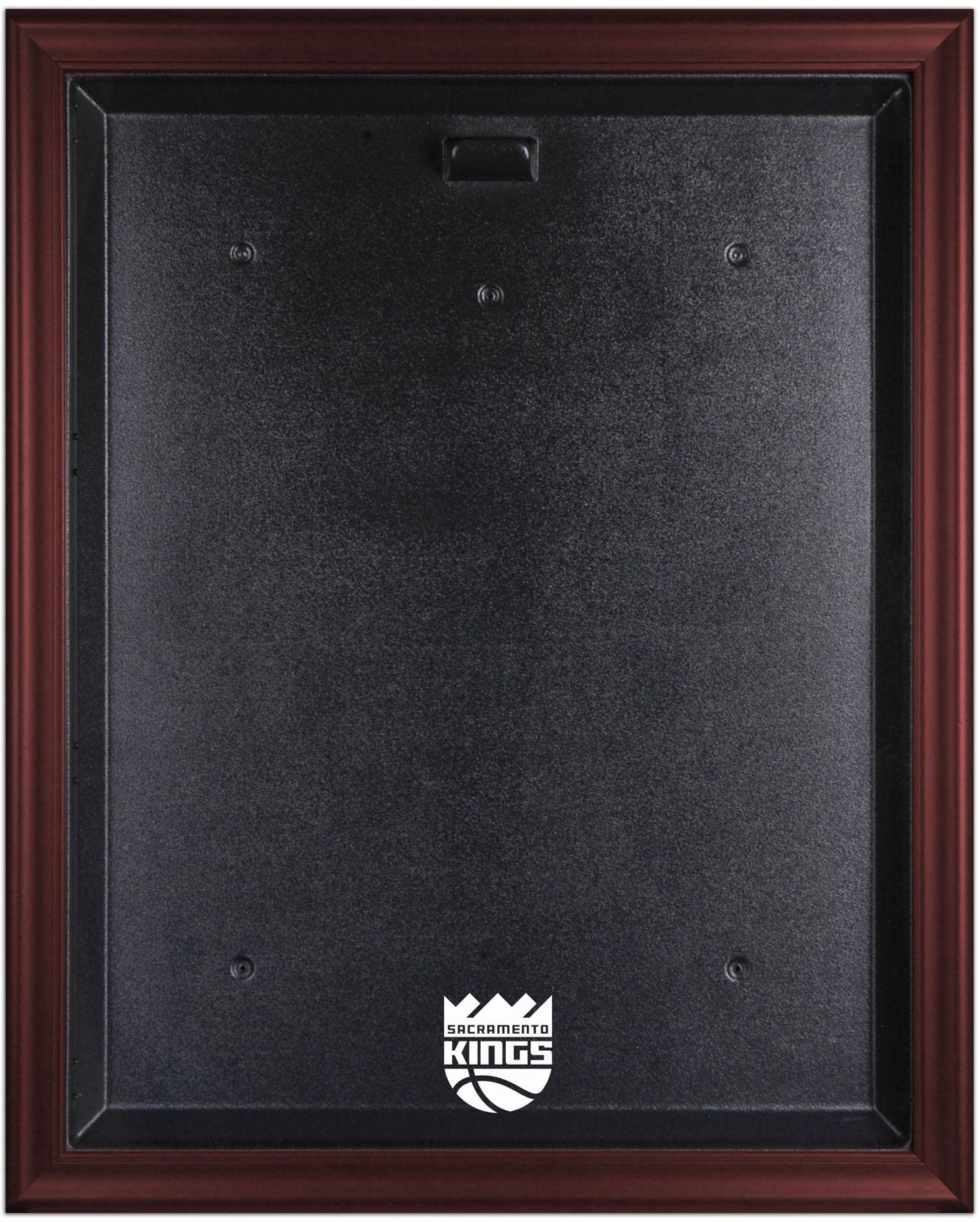 Sacramento Kings Mahogany Wood Jersey Display Case with Team Logo - Premium Basketball Memorabilia Shadow Box for Framing Jerseys, Jerseys, and Sports Collectibles - Perfect for Man Cave, Sports Bar, or Home Office Decor
