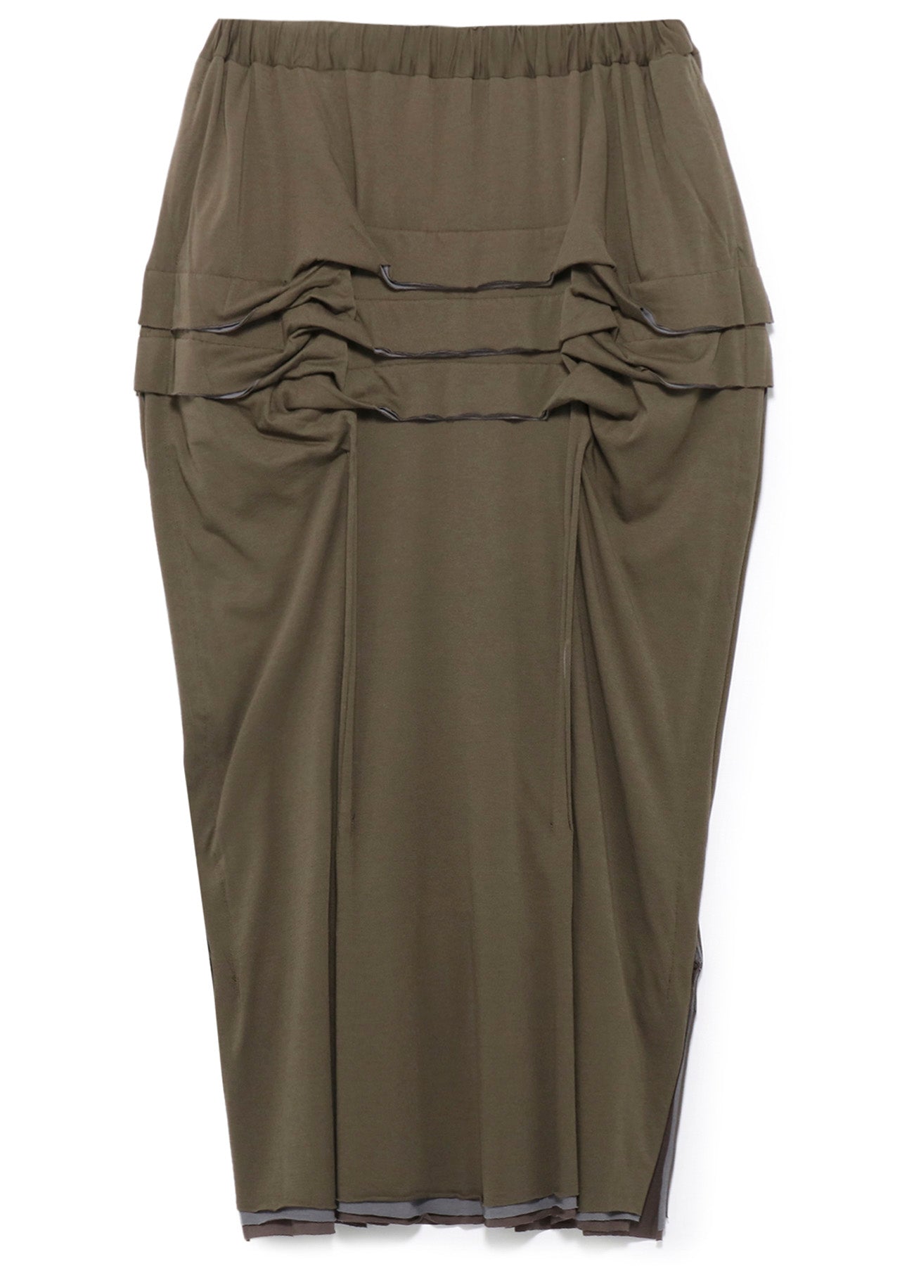 High Gauge Jersey Combo Tuck Skirt for Women - Stretchy Comfort Fit A-Line Mini Skirt - Perfect for Casual Wear, Office Outfits & Date Nights