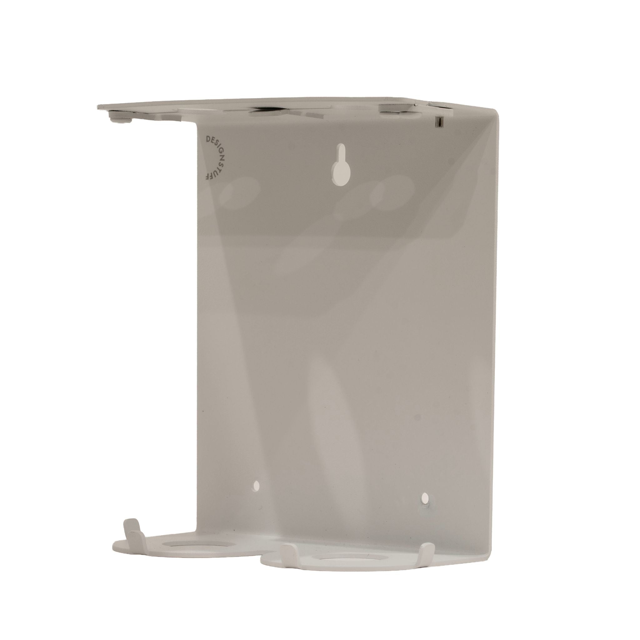 Lockable Soap Dispenser Holder - Dual 500ml White Bathroom Organizer for Kitchen, Sink & Countertop Storage | Secure Liquid Soap & Lotion Dispenser