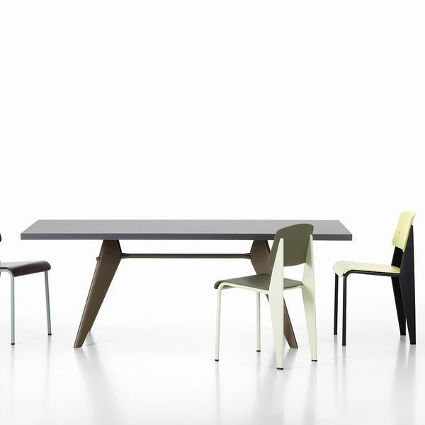 Vitra EM Table - Modern Wooden Dining Table for Small Spaces | Perfect for Apartments, Breakfast Nooks & Cozy Dining Areas