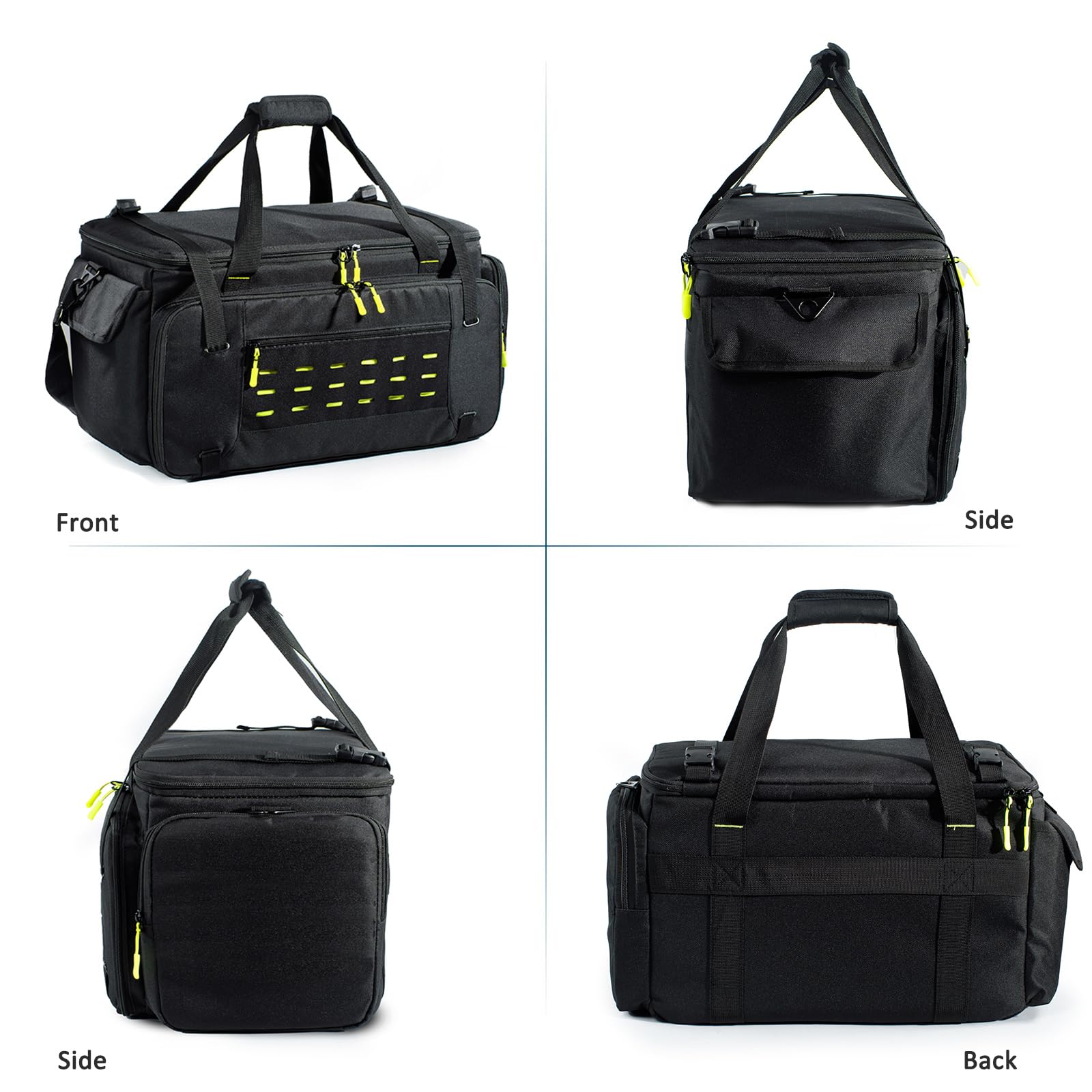 Heavy Duty DJ Equipment Bag - Professional DJ Cable Organizer & Gear Storage Bag for Musicians | Perfect for DJ Accessories, Studio Equipment & Live Performances