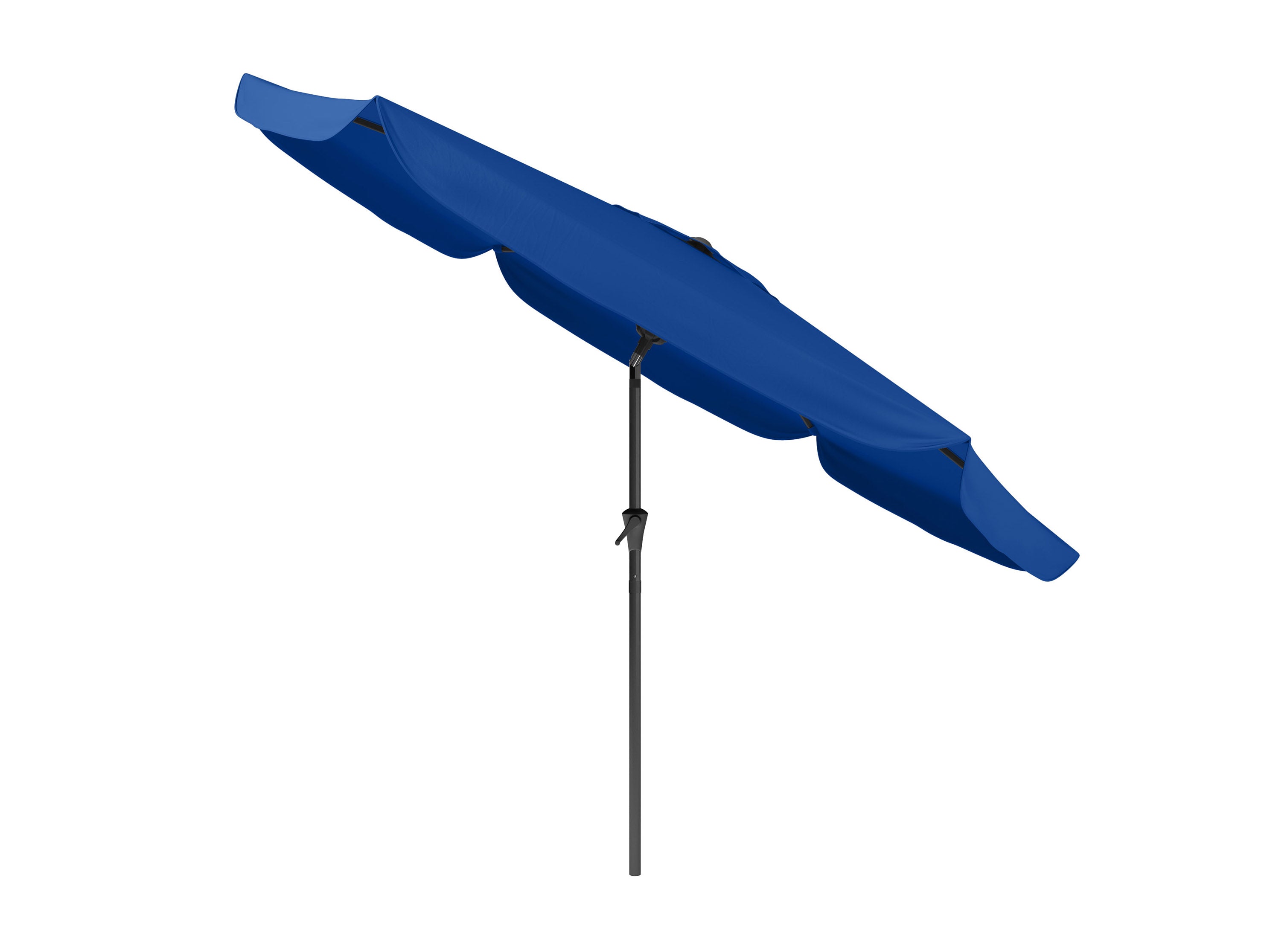 10ft Round Cobalt Blue Outdoor Patio Umbrella - UV Protection, Waterproof, Heavy Duty - Perfect for Poolside, Backyard, Garden, and Outdoor Dining Areas