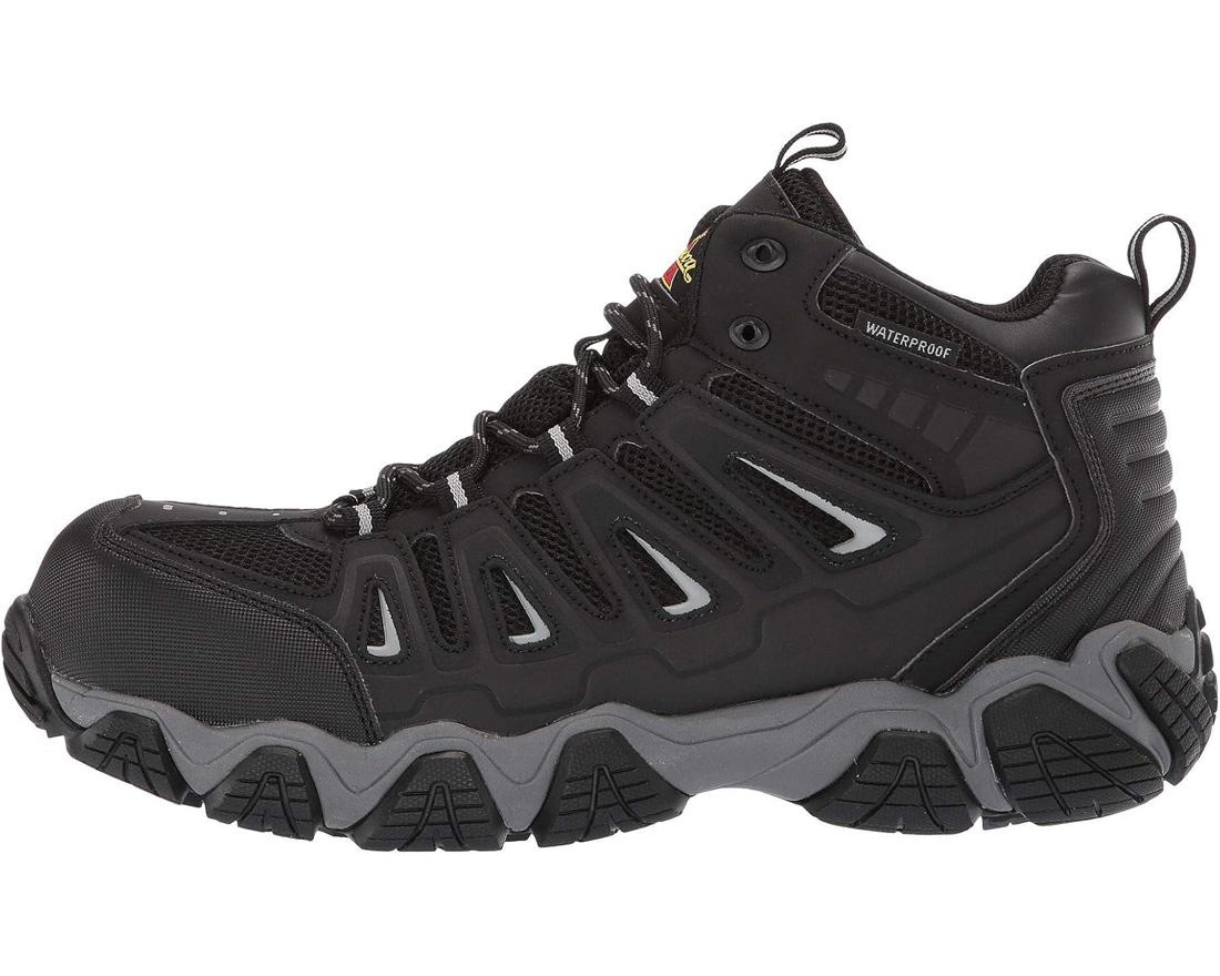 Crosstrex Series Waterproof Mid Cut Composite Toe Hiking Boots for Men & Women - Lightweight Safety Work Boots for Construction, Outdoor Trekking & Hiking Adventures
