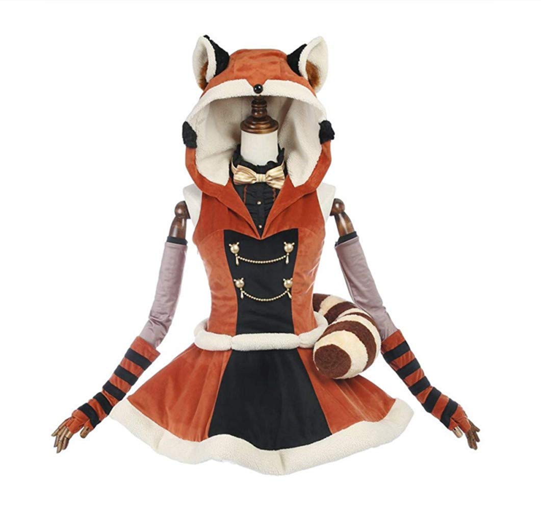 School Idol Project Minami Kotori Cosplay Costume - Anime Hooded Outfit Full Set for Halloween, Conventions & Themed Parties