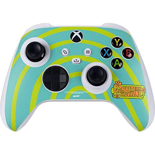 Officially Licensed Scooby Doo The Mystery Machine Gaming Skin for Xbox Series S Controller - Custom Decal Sticker for Enhanced Grip & Style - Perfect for Gamers & Collectors