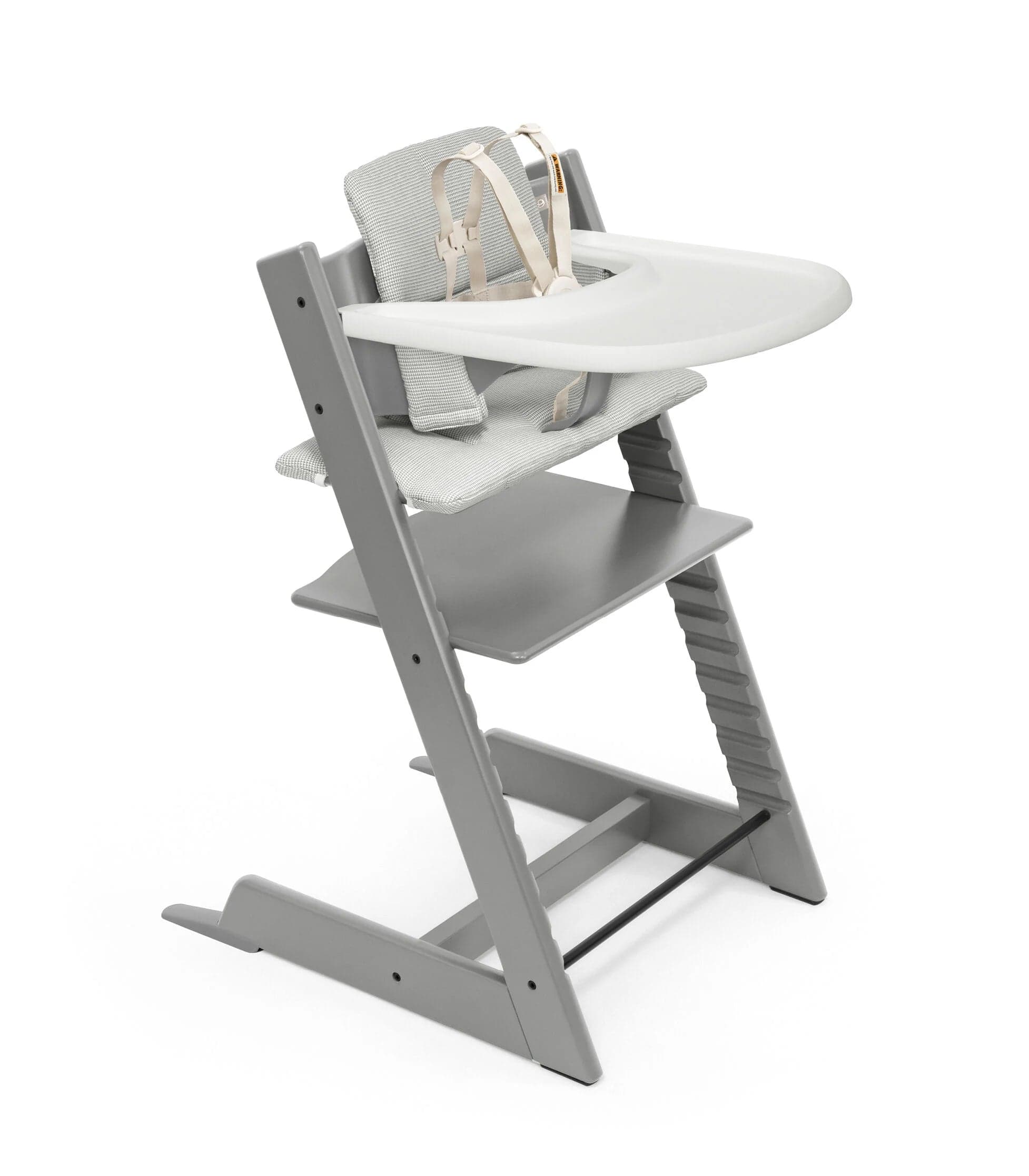 Stokke Tripp Trapp Complete High Chair with Cushion & Tray - Adjustable Baby Feeding Chair for Toddlers - Perfect for Dining, Playtime & Learning Activities