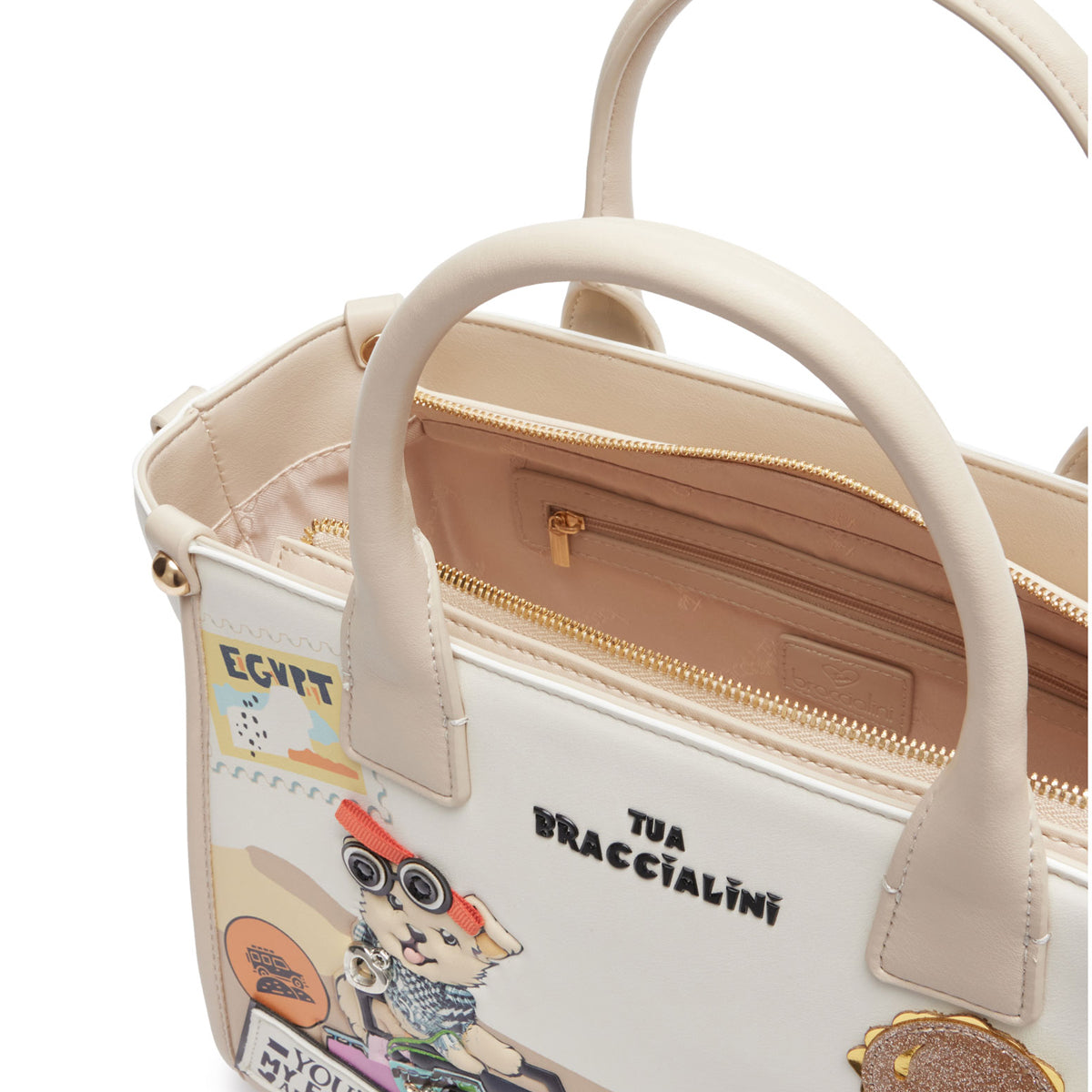 Braccialini B18151 YY UNICO Allround Handbag for Women - Stylish & Versatile Purse for Work, Travel, and Everyday Use