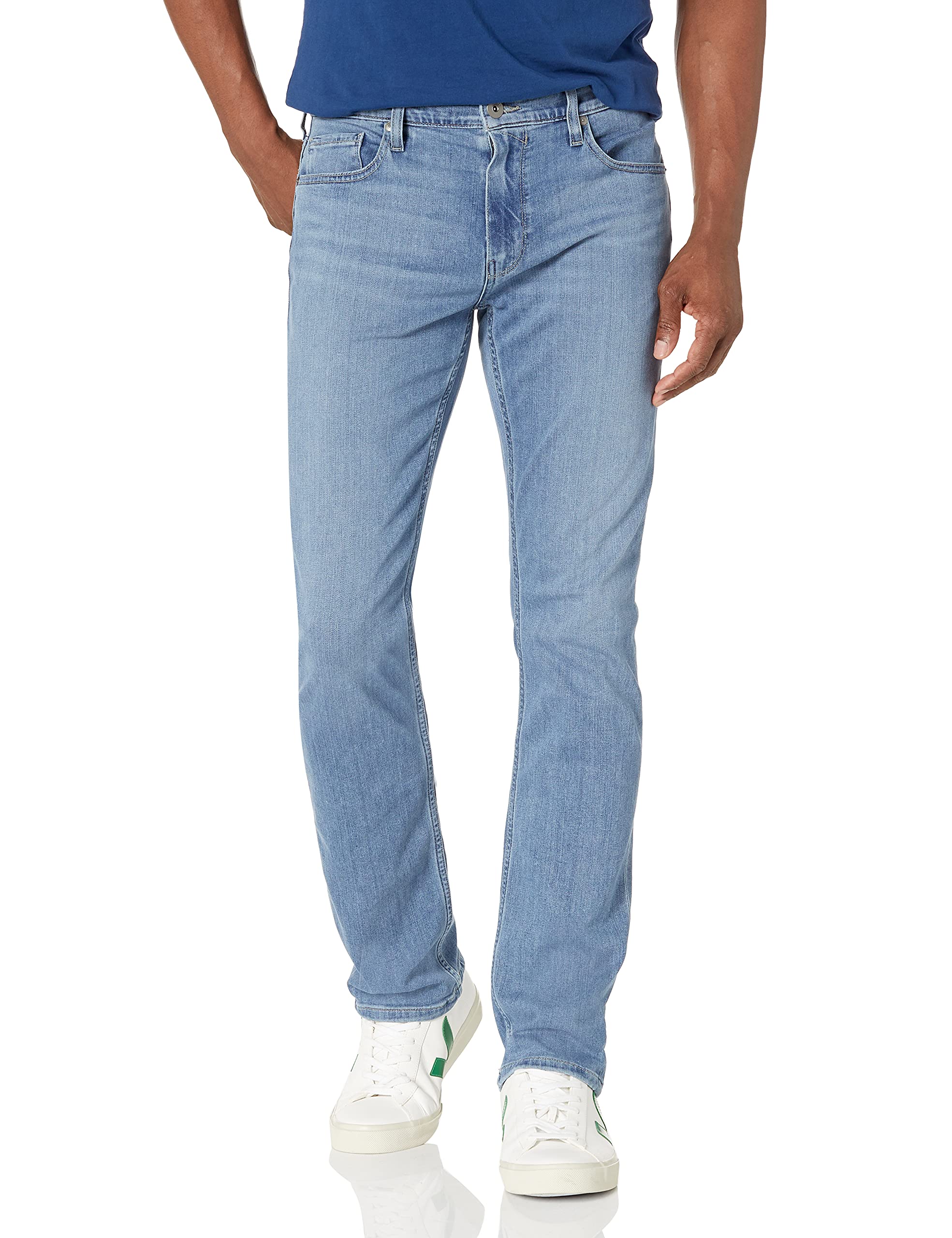 PAIGE Men's Federal Inkwell Jeans - Slim Fit Stretch Denim Pants for Casual & Business Wear | Perfect for Office, Date Night & Weekend Outings