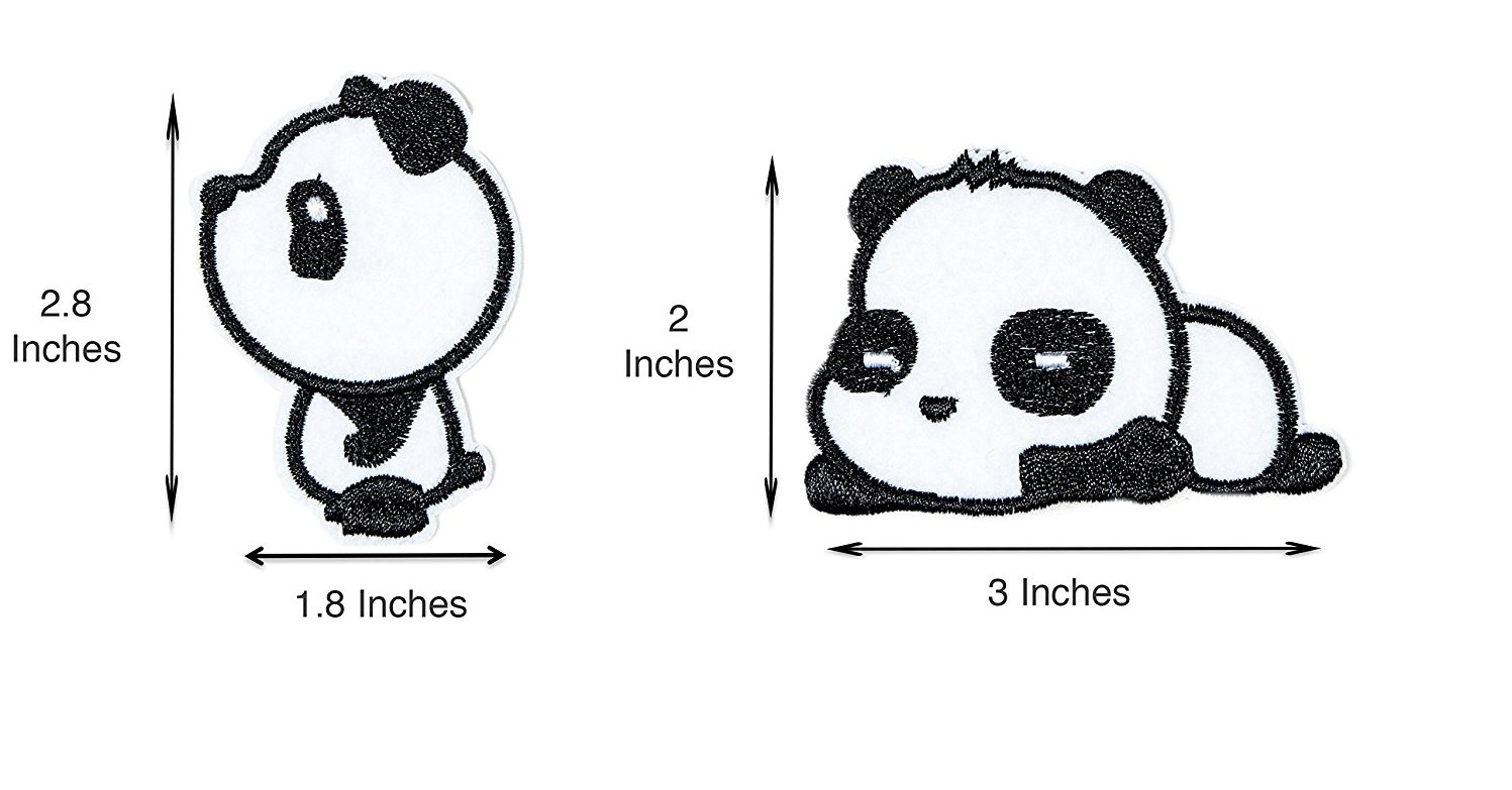Cute Panda Backpack for Women & Girls - Lightweight Canvas School Bag (Blue) - Perfect for School & Travel
