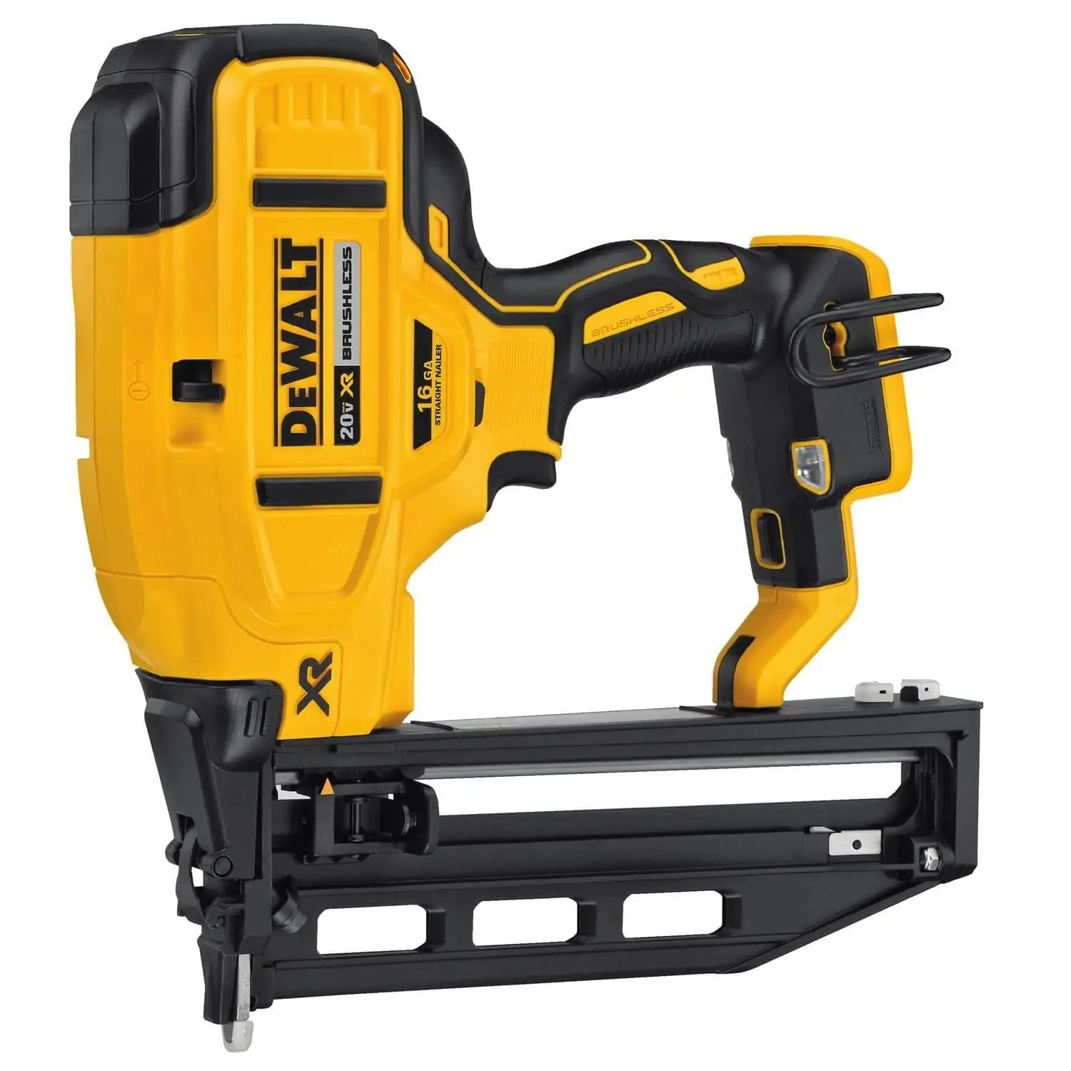 DEWALT DCN662B 20V Max Cordless 16 Gauge Straight Finish Nailer (Bare Tool) - Perfect for Trim Work, Crown Molding & Furniture Assembly