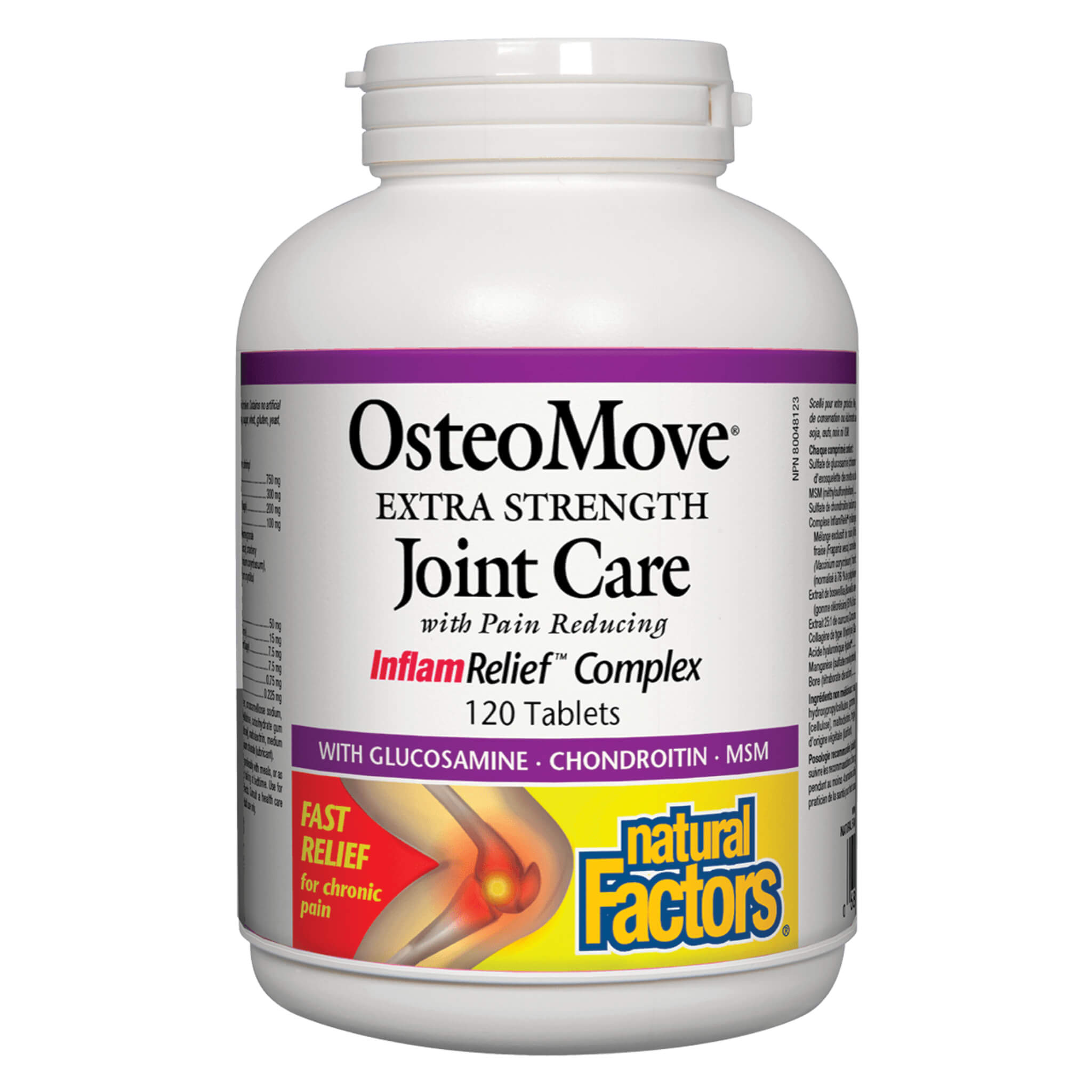 OsteoMove Extra Strength Joint Care Supplement - 120 Tablets for Joint Pain Relief & Mobility Support - Ideal for Active Adults & Seniors