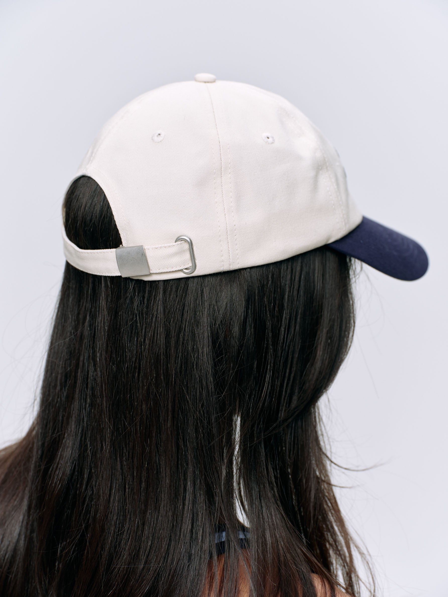 Adanola Embroidered Running Cap for Men & Women - Breathable Lightweight Sports Hat in Cream & Navy Blue - Perfect for Jogging, Gym, Hiking & Outdoor Activities