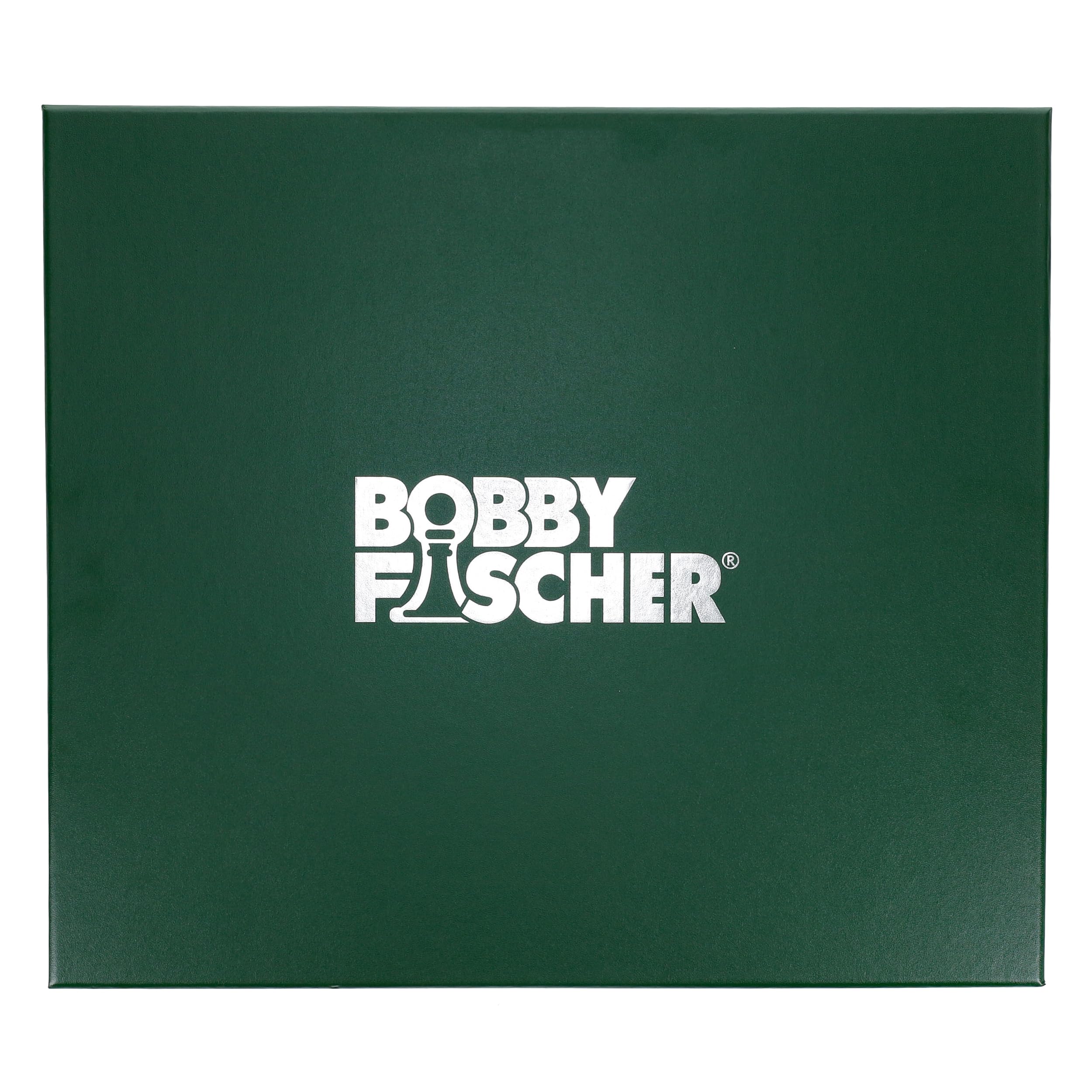 Bobby Fischer Zagreb Ebonized & Boxwood Chess Set - 3.75 Inch King, Premium Weighted Wooden Chess Pieces, European Staunton Style | Luxury Tournament Chess Set for Adults | Perfect for Home Decor, Office Display & Competitive Play