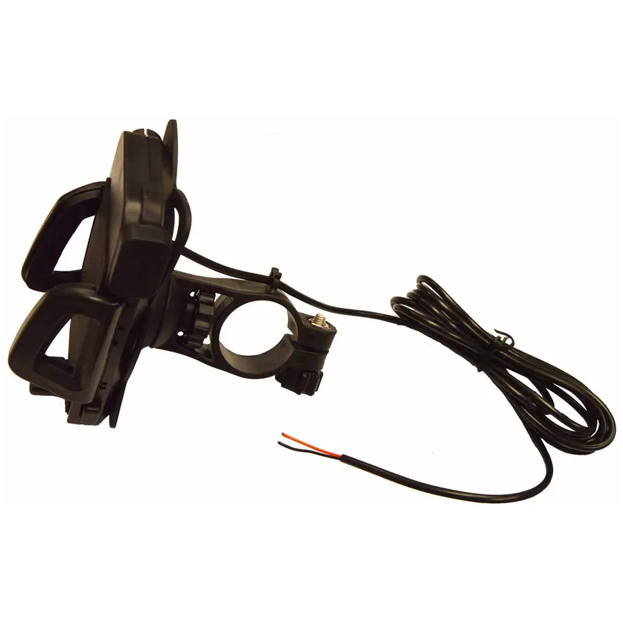 Open Road Motorcycle Phone Mount with Wireless Charger - Secure & Hands-Free for Harley, Honda, BMW - Perfect for GPS Navigation & Adventure Riding