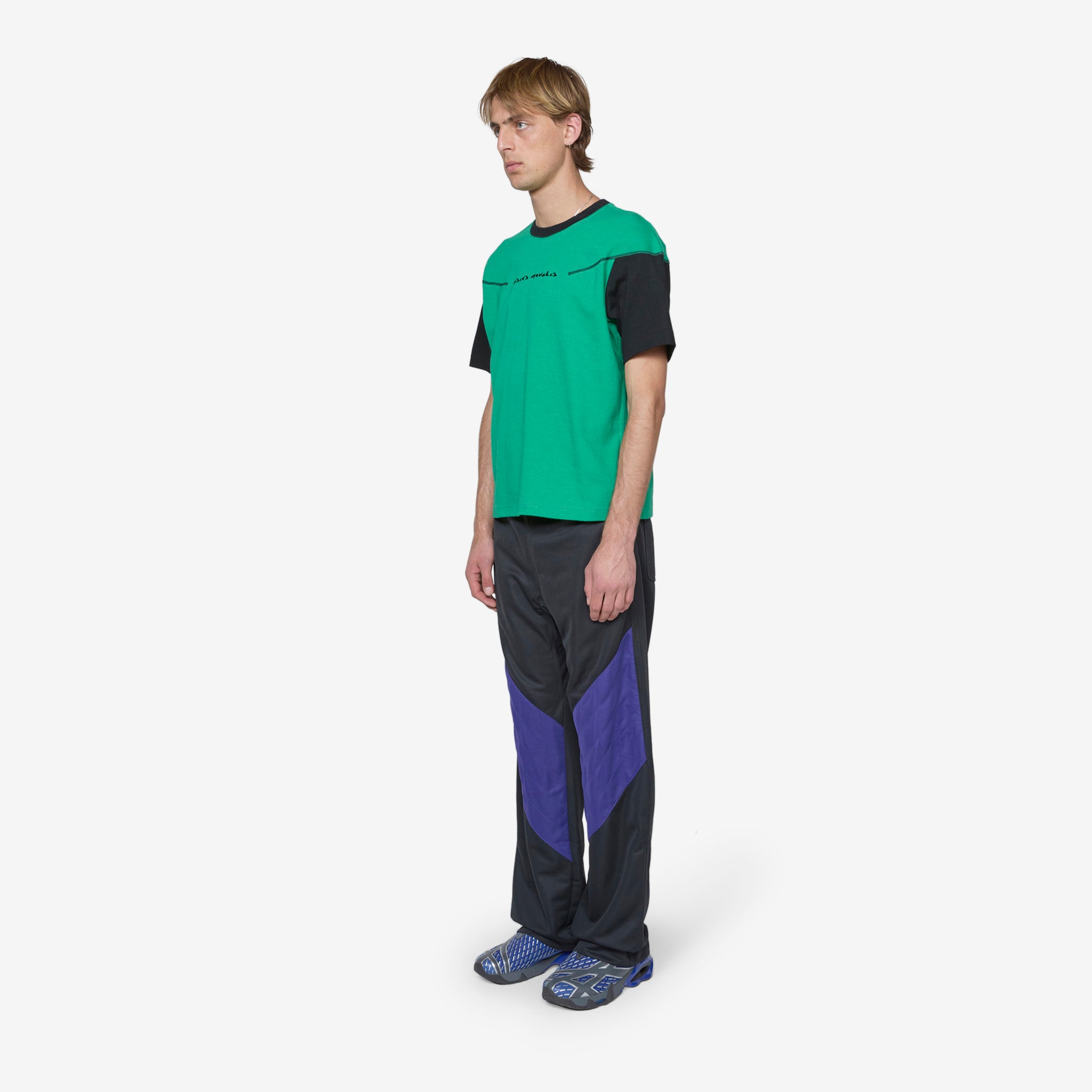 ASICS NOVALIS Bixance Performance Short Sleeve T-Shirt for Men - Bright Green - Moisture Wicking Running & Gym Workout Shirt