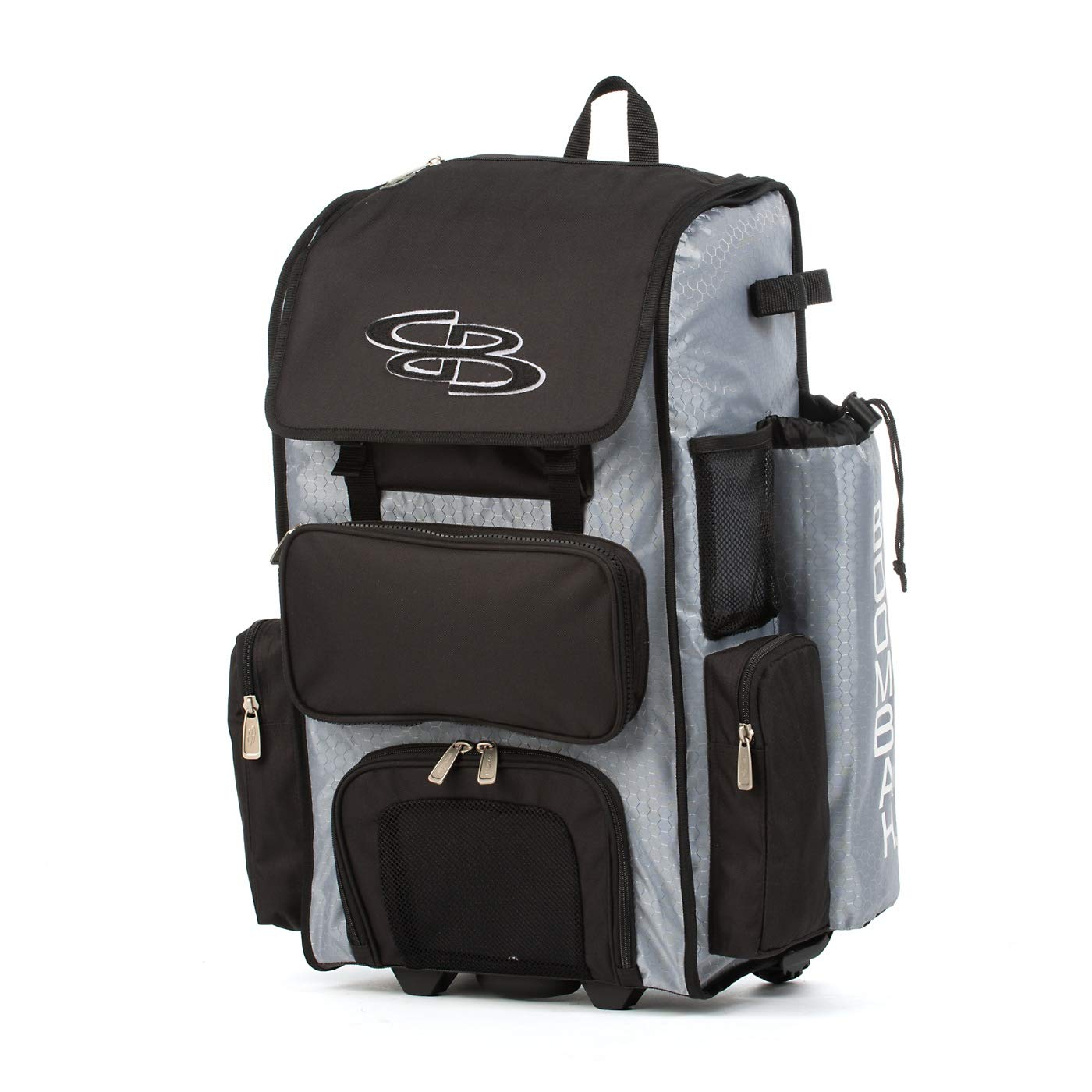 Boombah Rolling Superpack 2.0 Baseball Softball Gear Bag with Wheels - 23.5
