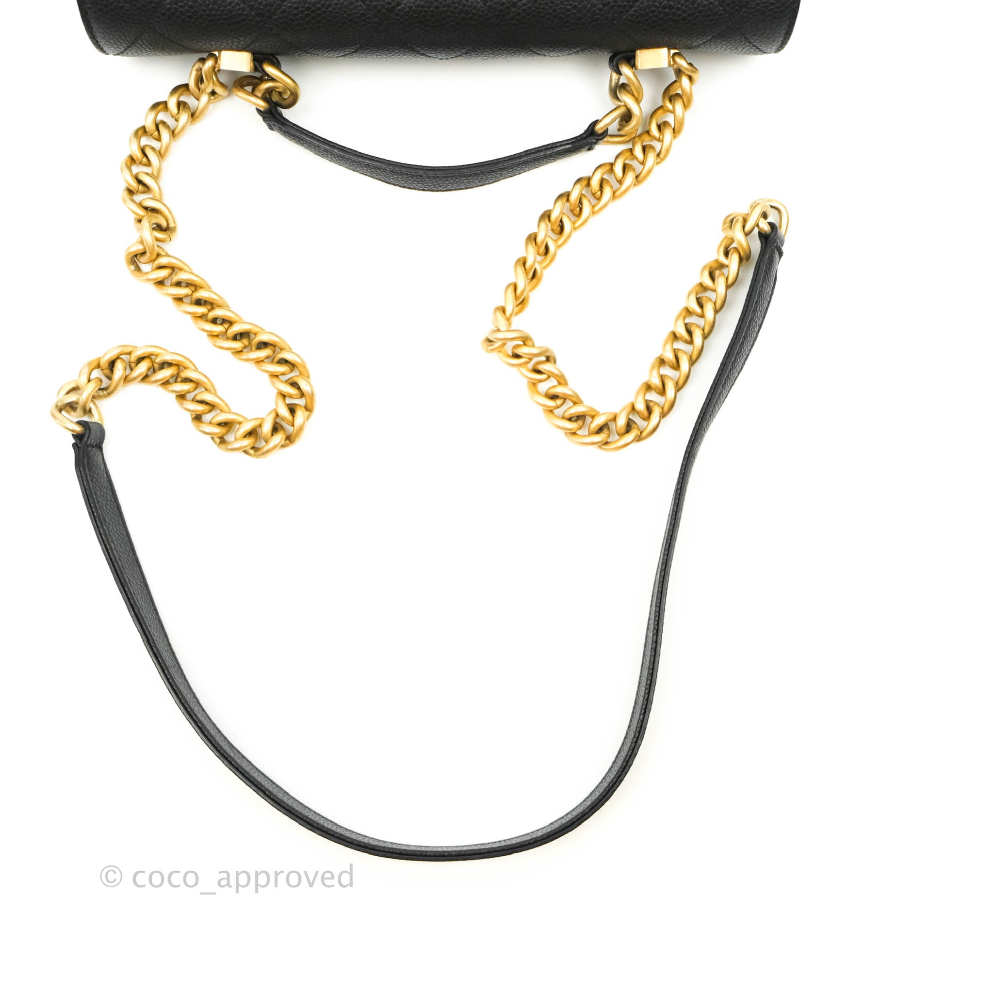 Chanel Chic Affinity Small Grained Calfskin Crossbody Bag in Black with Aged Gold Hardware - Perfect for Evening Events & Luxury Fashion Accessories