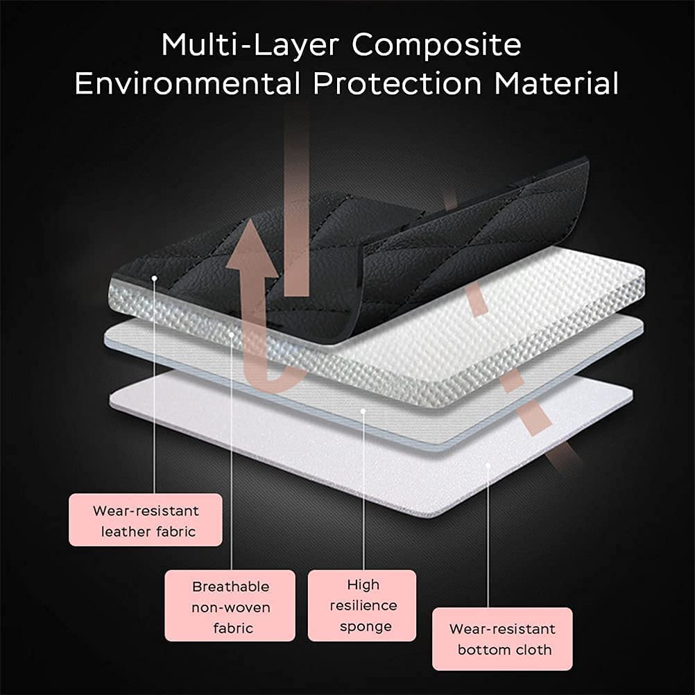 Luxury PU Leather Front & Rear Seat Covers for Infiniti FX35 - Comfortable, Stylish Pink & Beige Car Seat Protectors for Daily Commute & Road Trips