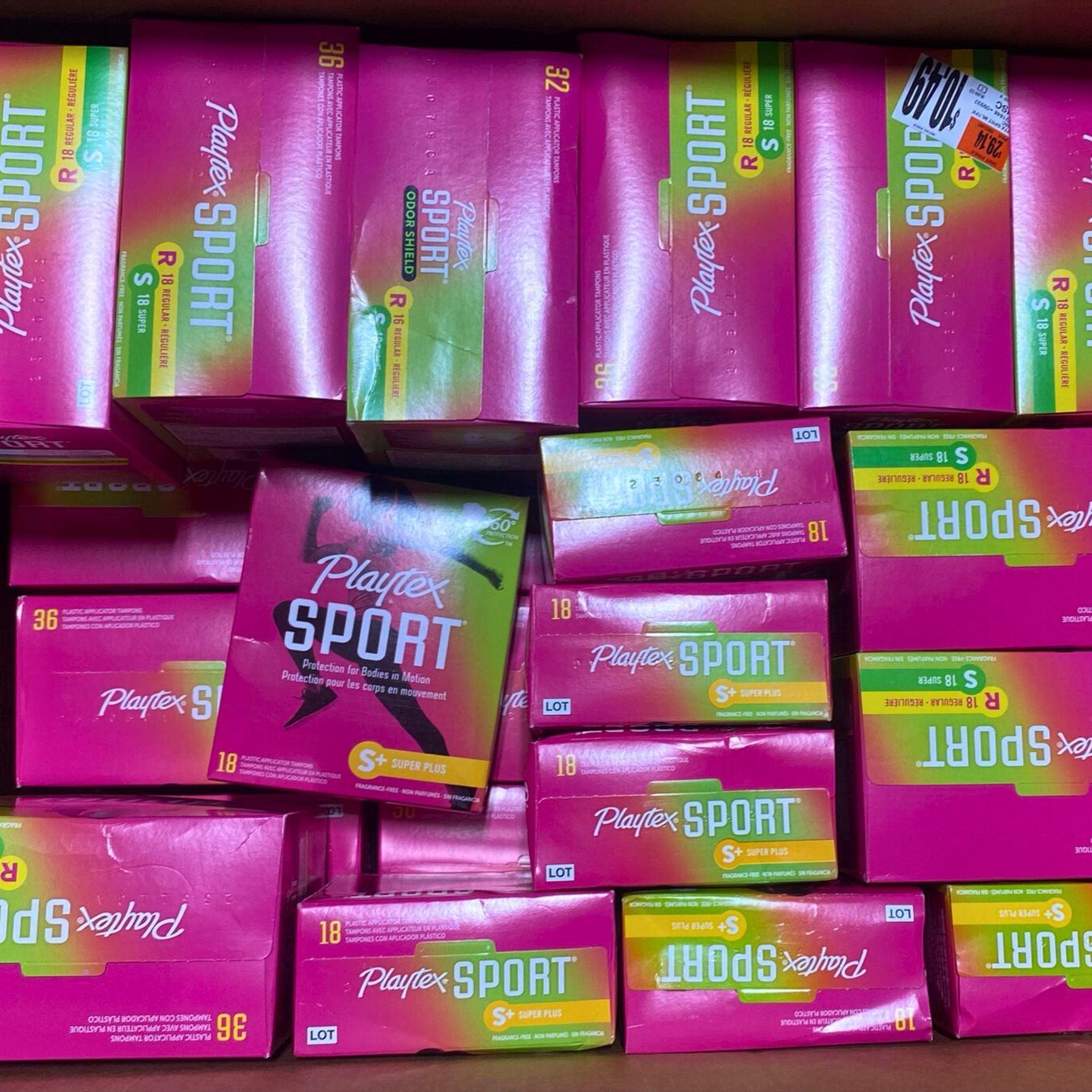 Playtex Assorted Tampons Mix - 46 Count Variety Pack | Unscented Tampons for Women | Comfort & Protection for Active Lifestyles, Sports & Travel