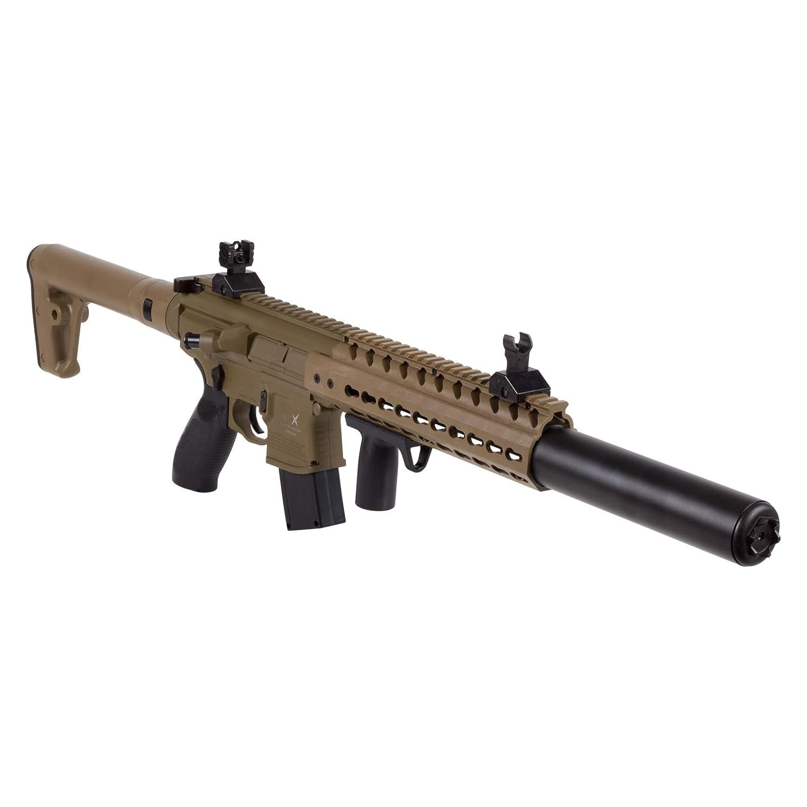 Sig Sauer MCX CO2 Air Rifle - .177 Caliber Pellet Gun for Target Shooting & Hunting | Realistic Tactical Training & Outdoor Sports Use