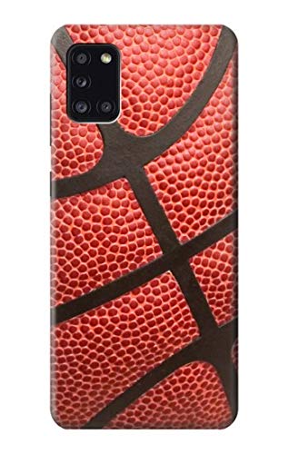 R0065 Shockproof Basketball Design Phone Case for Samsung Galaxy A31 - Perfect for Sports Fans & Outdoor Activities