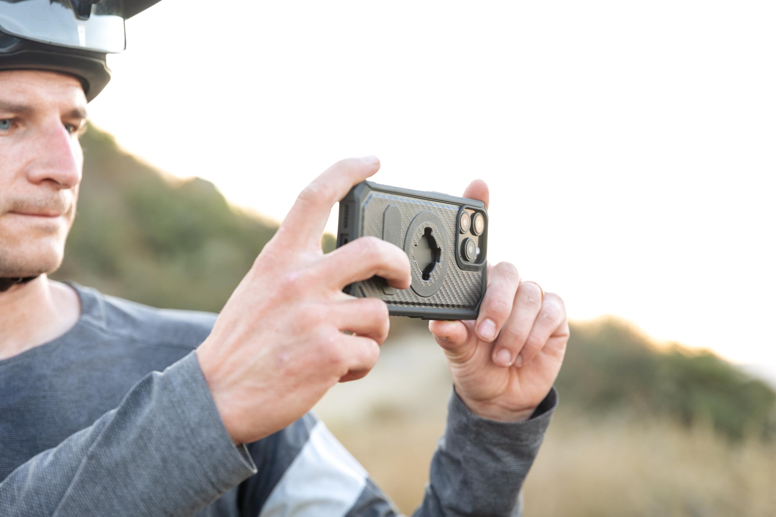 Rokform Rugged Magnetic Case for iPhone 16 Pro Max with RokLock Twist Lock Technology | Drop-Tested Protective Cover | Perfect for Outdoor Adventures, Construction Work & Extreme Sports (Black)
