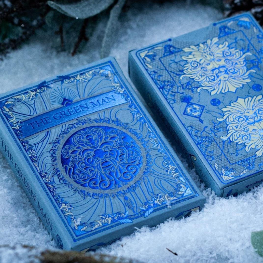 The Green Man Winter Playing Cards - Premium Deck for Holiday Games, Magic Tricks & Family Gatherings