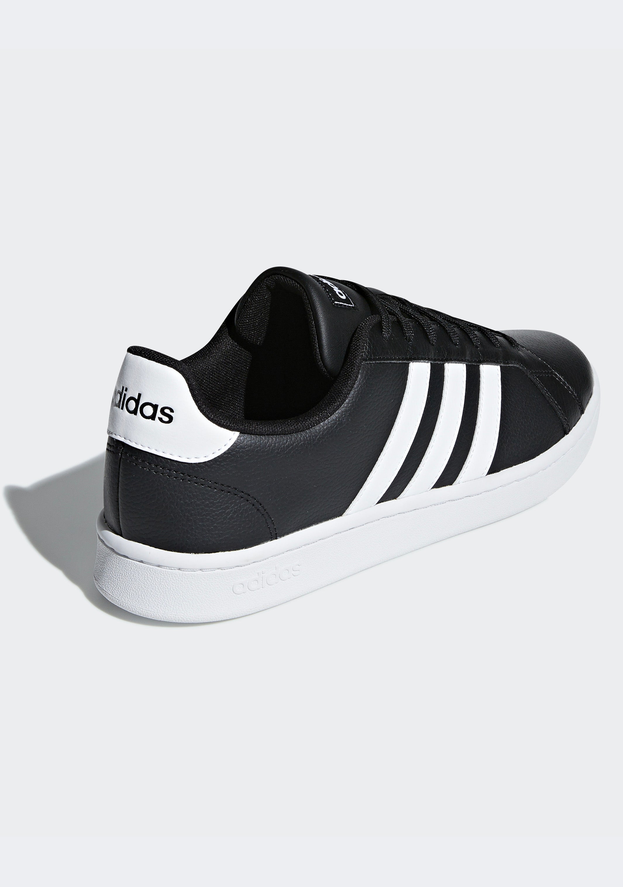 Adidas Men's Grand Court Sneakers - Classic White Tennis Shoes for Men | Comfortable & Stylish Casual Wear for Walking, Running & Everyday Use