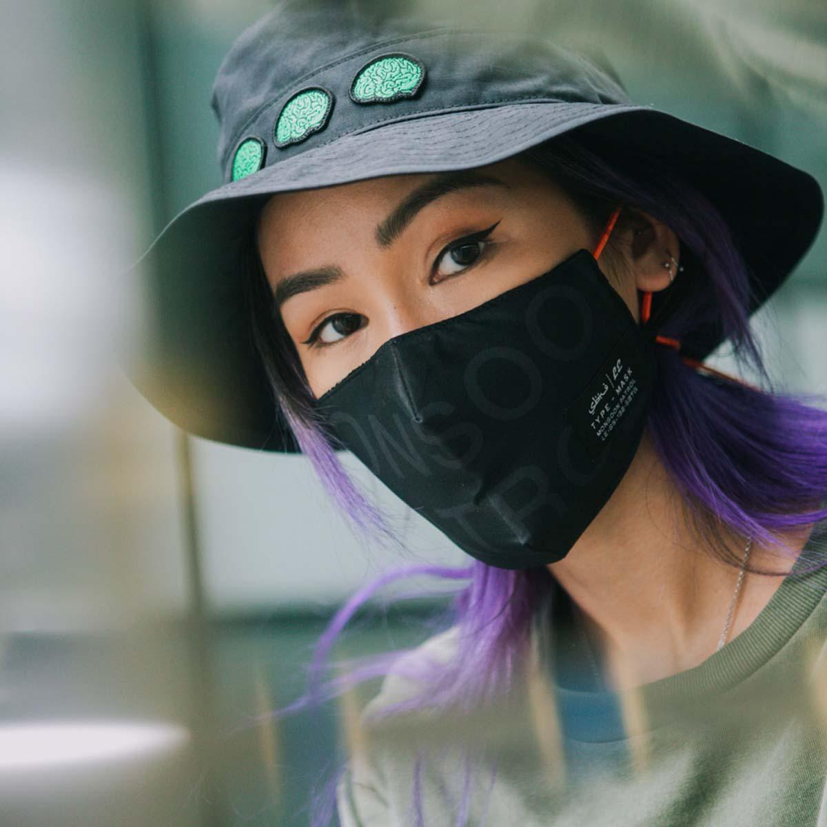 SBTG Monsoon Patrol II Black Face Mask - Reusable & Breathable for Outdoor Activities, Sports, and Daily Protection