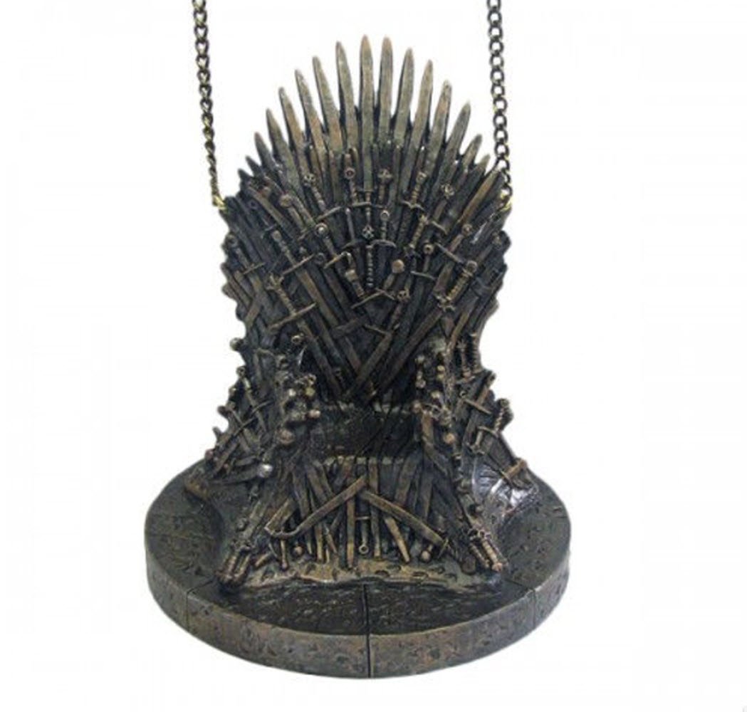 Game of Thrones Iron Throne Ornament - Collectible Gift for Fans, Home Decor, Office Desk Display - Perfect for TV Show Enthusiasts and Medieval Fantasy Lovers