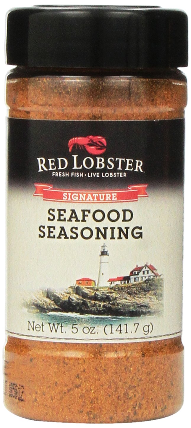 Red Lobster Signature Seafood Seasoning 5 oz - Premium Blend for Fish, Shrimp, Crab & Lobster - Perfect for Grilling, Baking & Seafood Boils