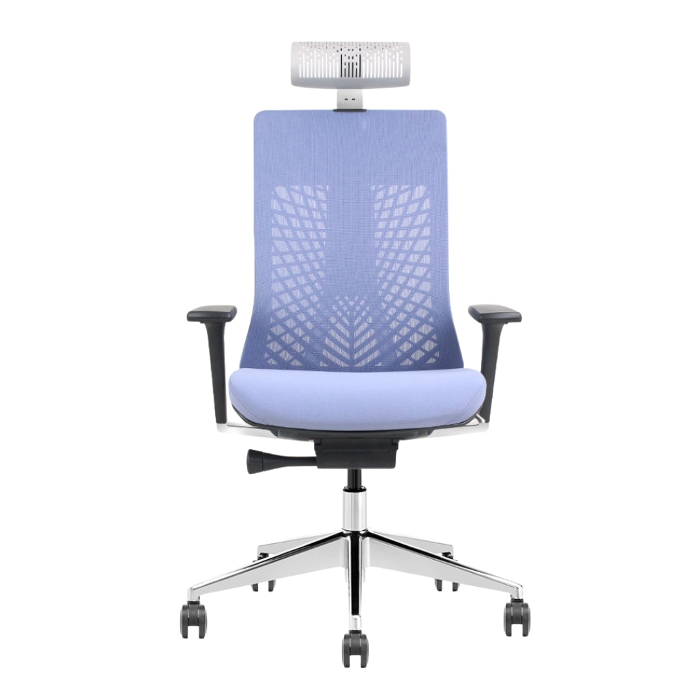 Ergonomic High Back Office Chair with Lumbar Support - Adjustable Swivel Desk Chair for Home & Work, Perfect for Long Hours Sitting & Back Pain Relief