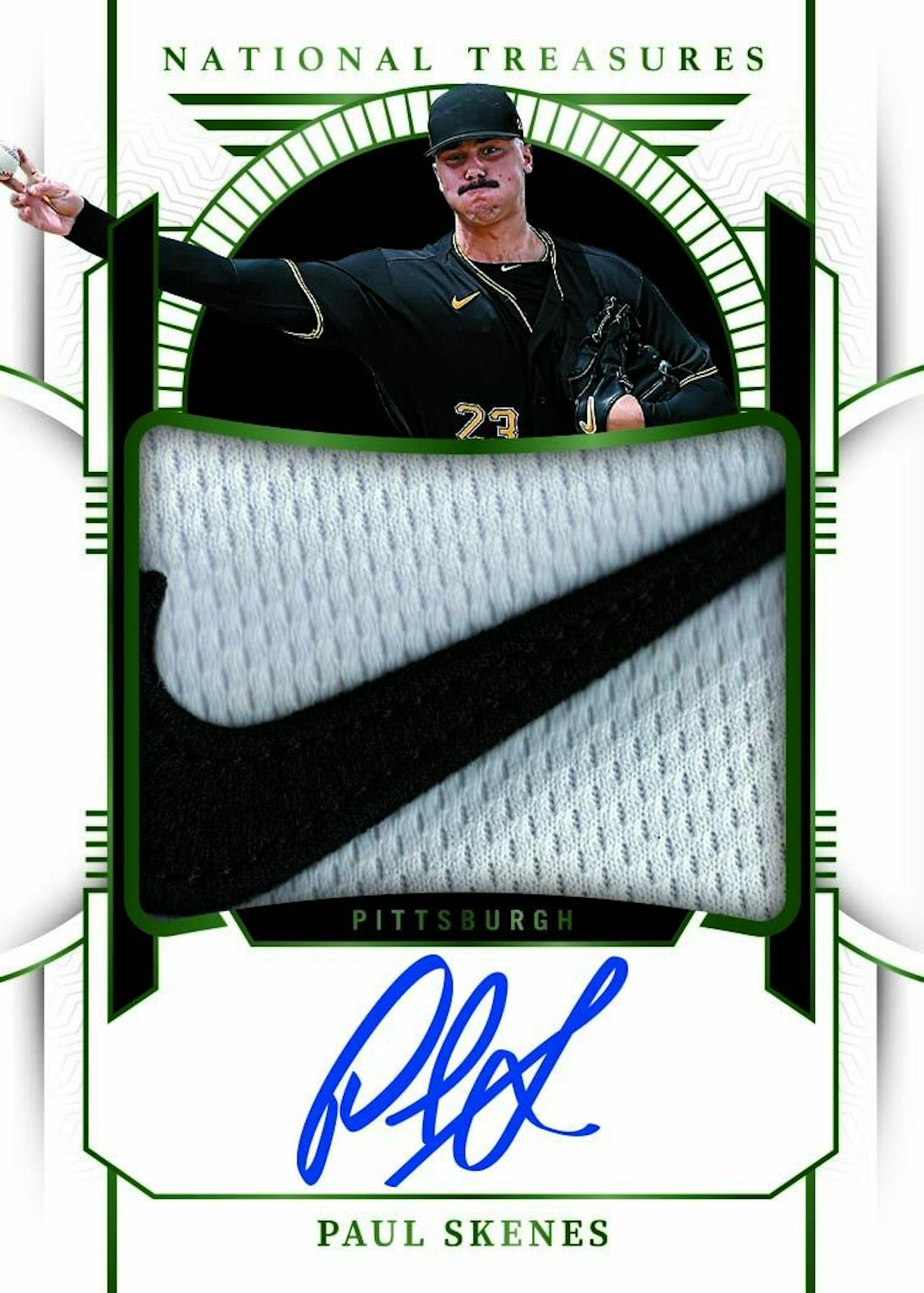 2024 Panini National Treasures Baseball Hobby Box - Limited Edition Collectors Box with Autographed Cards & Memorabilia - Perfect for Baseball Card Collectors and Sports Memorabilia Enthusiasts