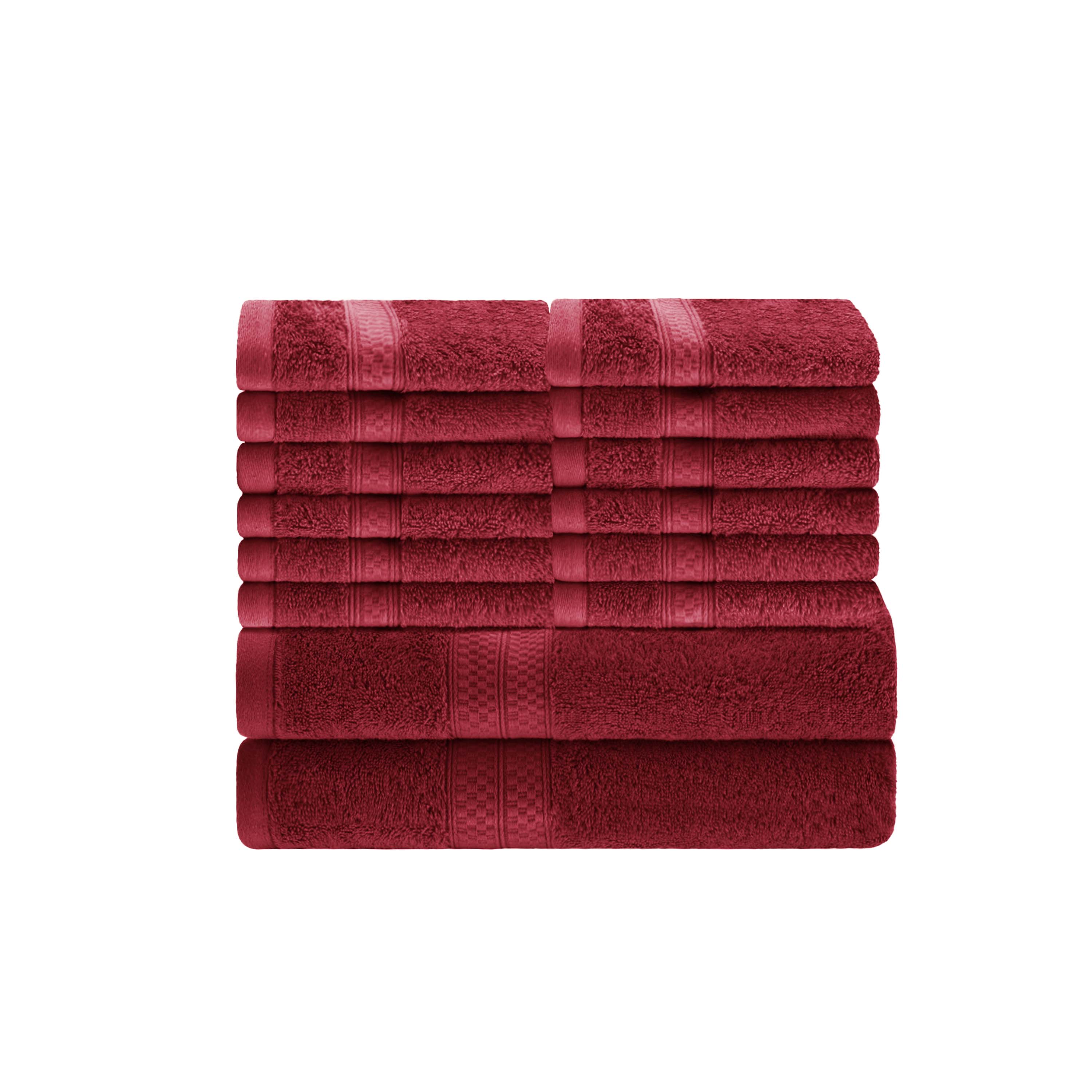 Ultra Soft Bamboo Rayon & Cotton Blend Bath Towel and Face Towel Set - Eco-Friendly, Absorbent & Gentle for Spa, Bathroom & Travel Use