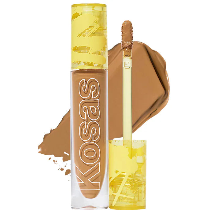 Kosas Corrector Revealer Super Creamy + Brightening Concealer with Caffeine & Hyaluronic Acid – Dark Circle Treatment for Under Eyes, Perfect for Daily Makeup & Skincare Routine