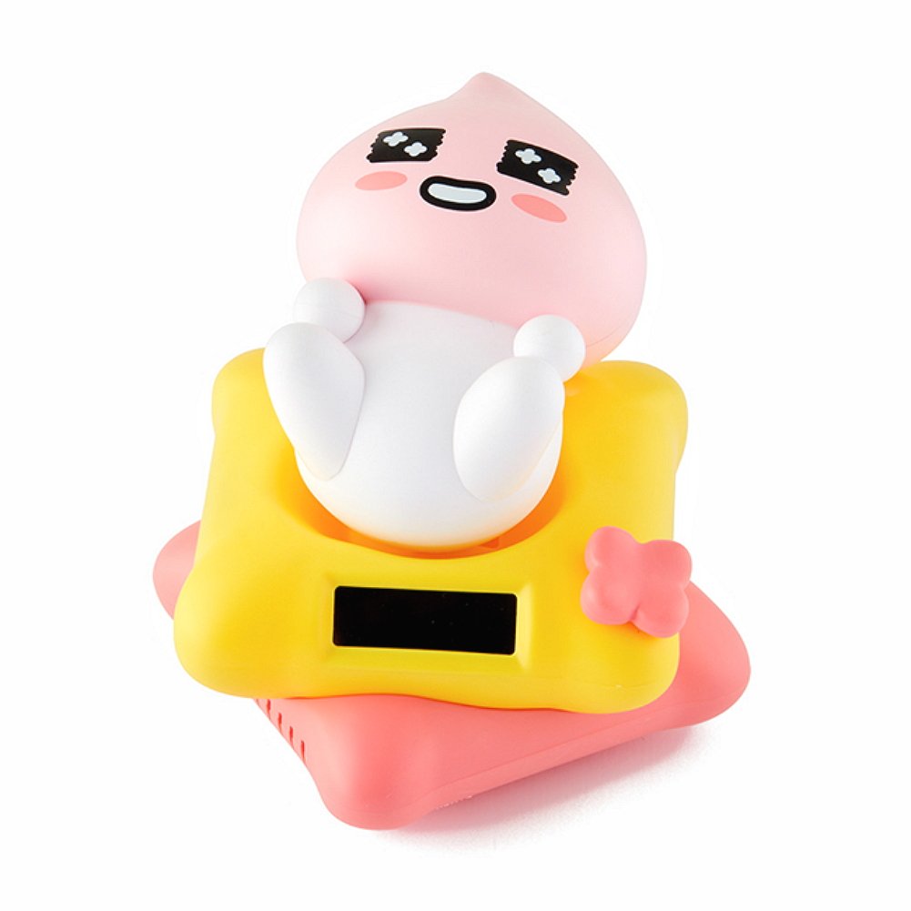 Official Kakao Friends APEACH Moving Air Freshener - Cute Car Accessory for Home & Office Decor - Perfect for Cars, Rooms, and Workspaces
