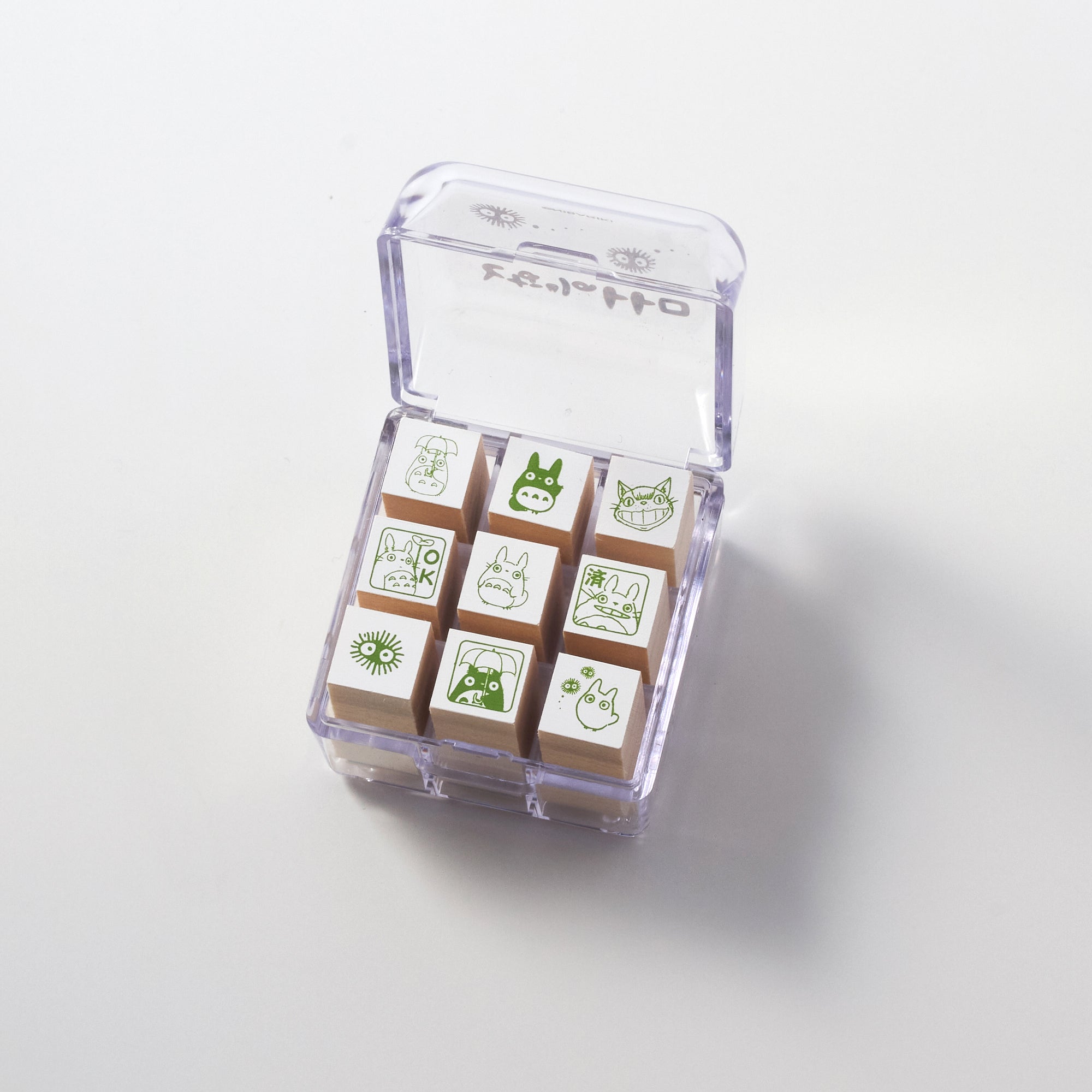 Studio Ghibli Check Stamp - Premium Self-Inking Rubber Stamp with 5 Ink Colors - Perfect for Scrapbooking, Journaling, and Office Use (BEVERLY Collection)