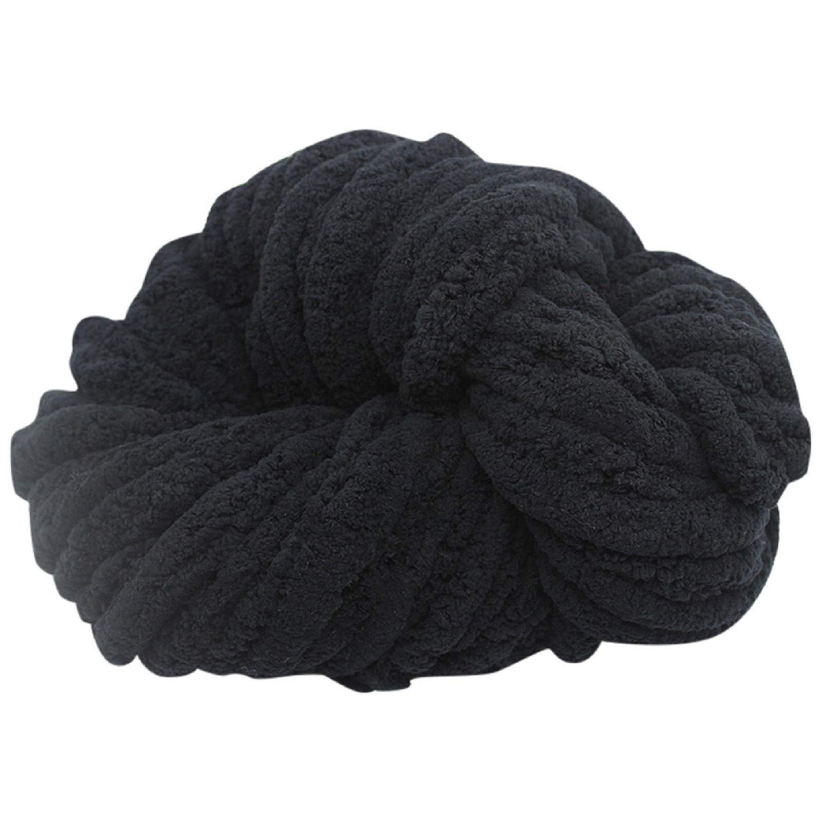 Premium DIY Knitting Kit for Crocheting, Felting & Blanket Making - Includes Knitting Bags, Rugs & Craft Supplies (Black, One Size) - Perfect for Home Decor, Gifts & Handmade Projects