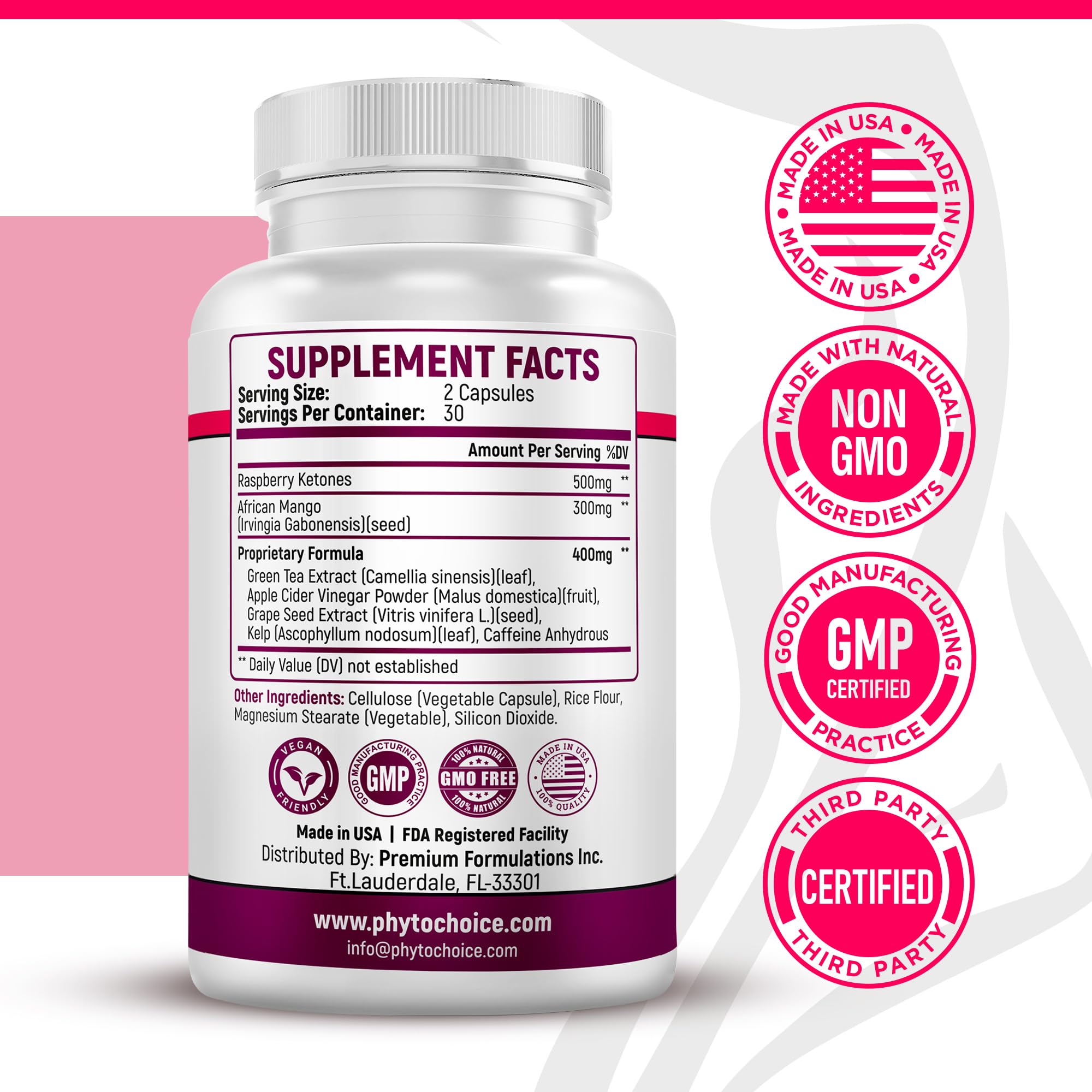 Premium Fat Burner for Women with Raspberry Ketones, Green Tea & African Mango – Natural Weight Loss Supplement for Metabolism Boost & Belly Fat Reduction – 60 Vegan Diet Pills – Perfect for Post-Workout Recovery & Busy Lifestyle