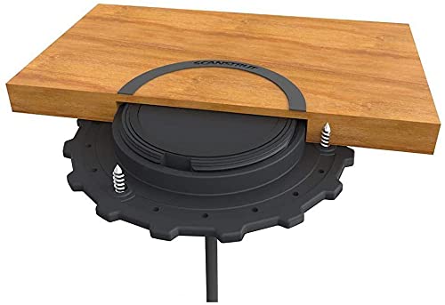 SCANSTRUT ROKK Waterproof Wireless Charger 12V/24V - Dual Pack for Marine, RV & Off-Road Vehicles - Fast Qi Charging for Phones & Devices