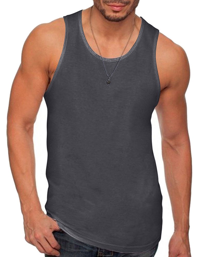 Next Level Apparel Men's Premium Jersey Tank Top (Style 3633) - Soft Breathable Fabric for Gym, Workout & Casual Wear