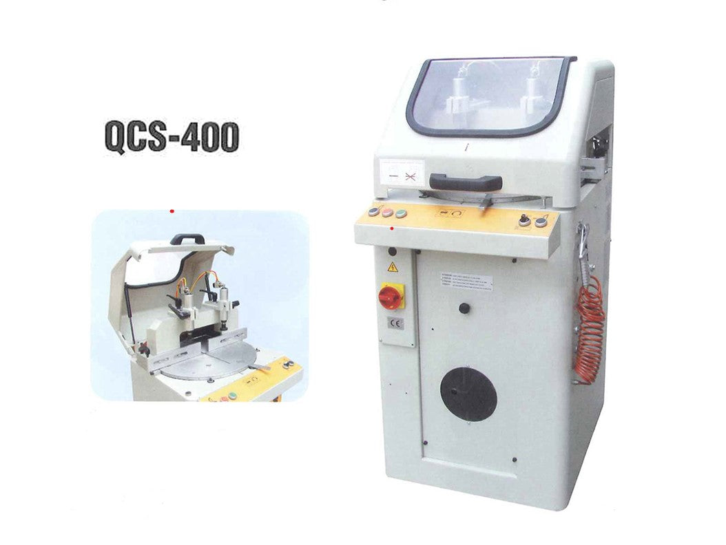 Aiko QCS400 16 Auto Undercut Aluminum Cutter Machine - Professional Metal Cutting Tool for DIY Projects, Home Renovation & Industrial Use
