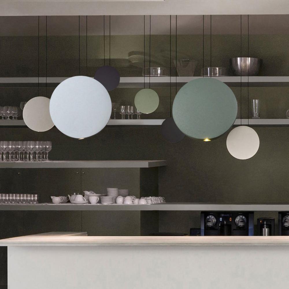 Cosmos Pendant Light Fixture - Modern Ceiling Hanging Lamp for Kitchen Island, Dining Room, Bedroom & Living Room Decor