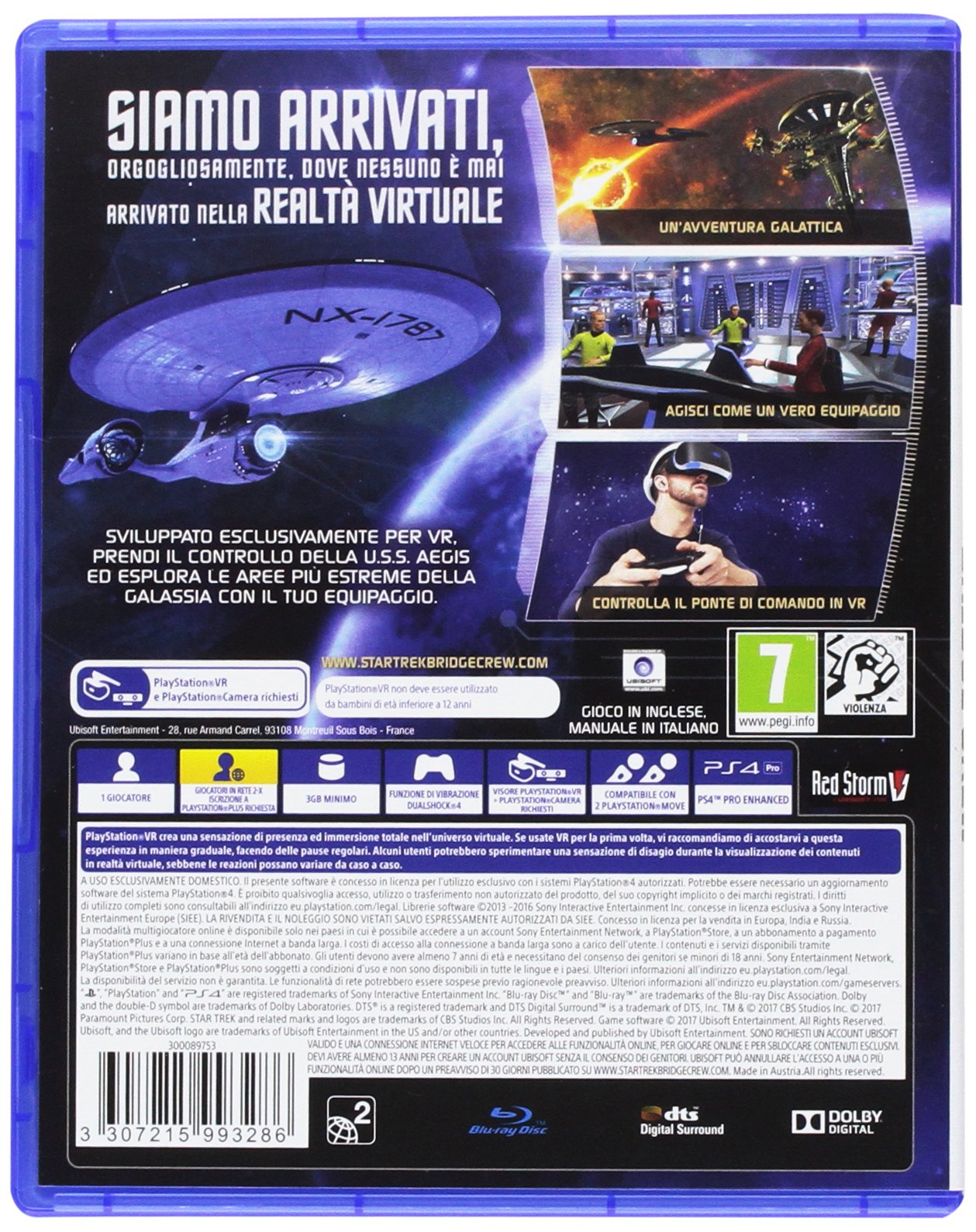 Star Trek VR: Bridge Crew - PlayStation 4 VR Game | Multiplayer Space Adventure | Compatible with PlayStation VR | Perfect for Sci-Fi Fans & Virtual Reality Gaming