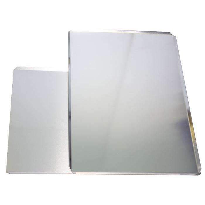 Premium Galvanized Steel Sheet Pan Tray - Heavy Duty Baking Sheet for Oven, Roasting, Cooking & Baking - Perfect for Cookies, Pizza, Bread & More (12x18 Inch)