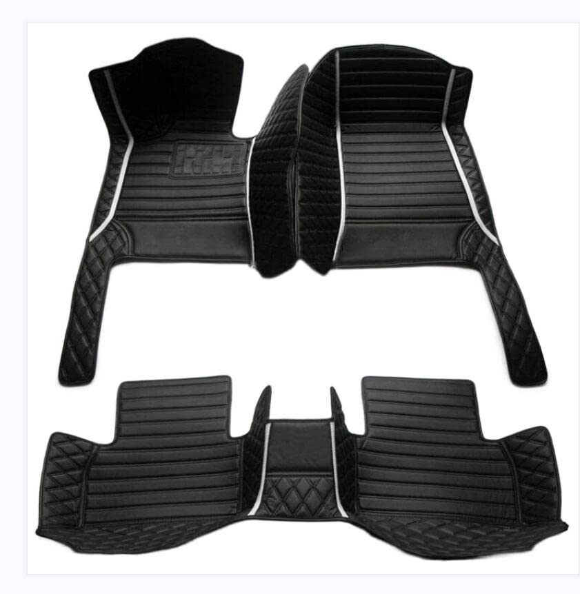 All black with white stripes
