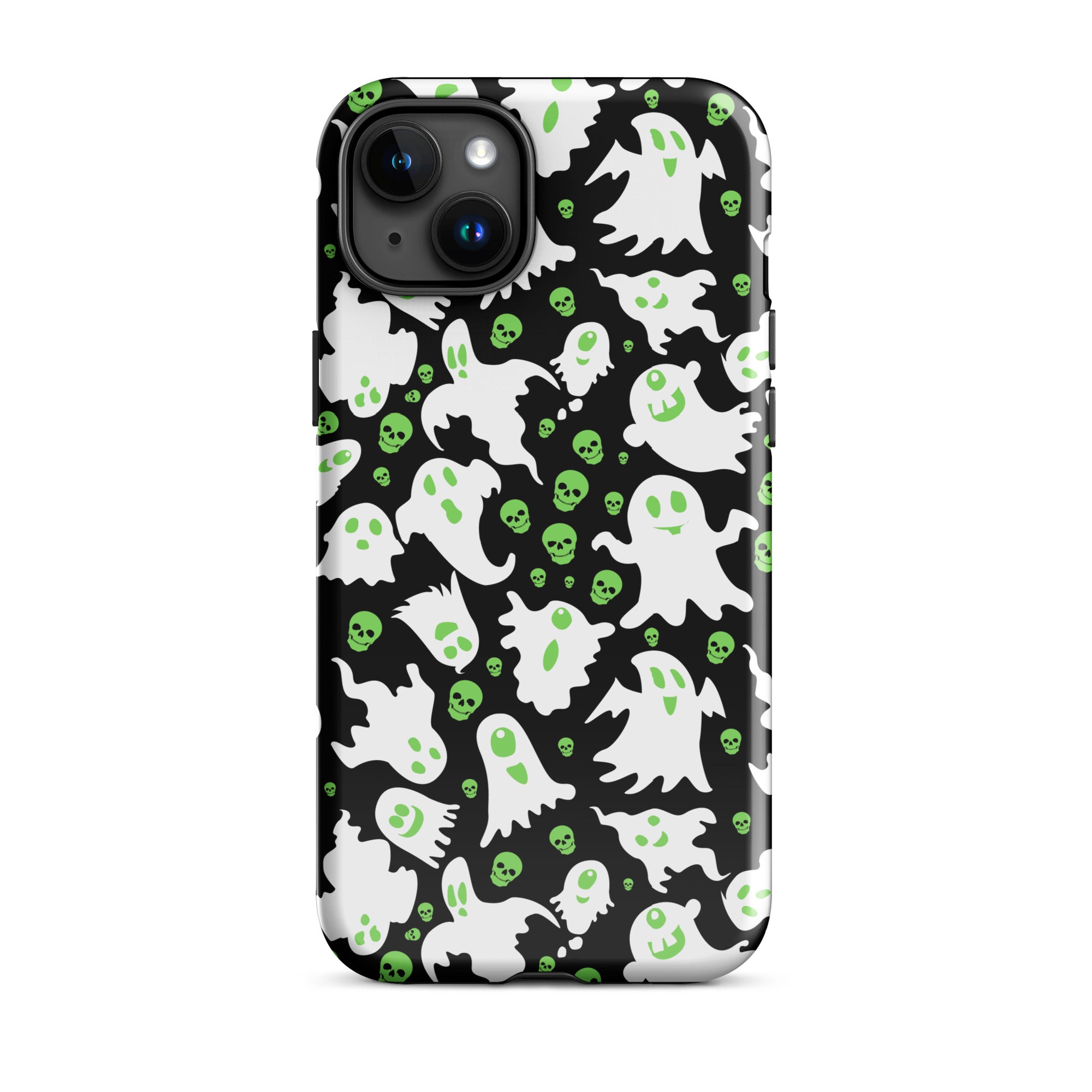 Premium Spooky Specter iPhone Case - Durable & Stylish Ghost Design for iPhone 14/13/12/11 Pro Max - Perfect for Halloween, Cosplay & Themed Parties