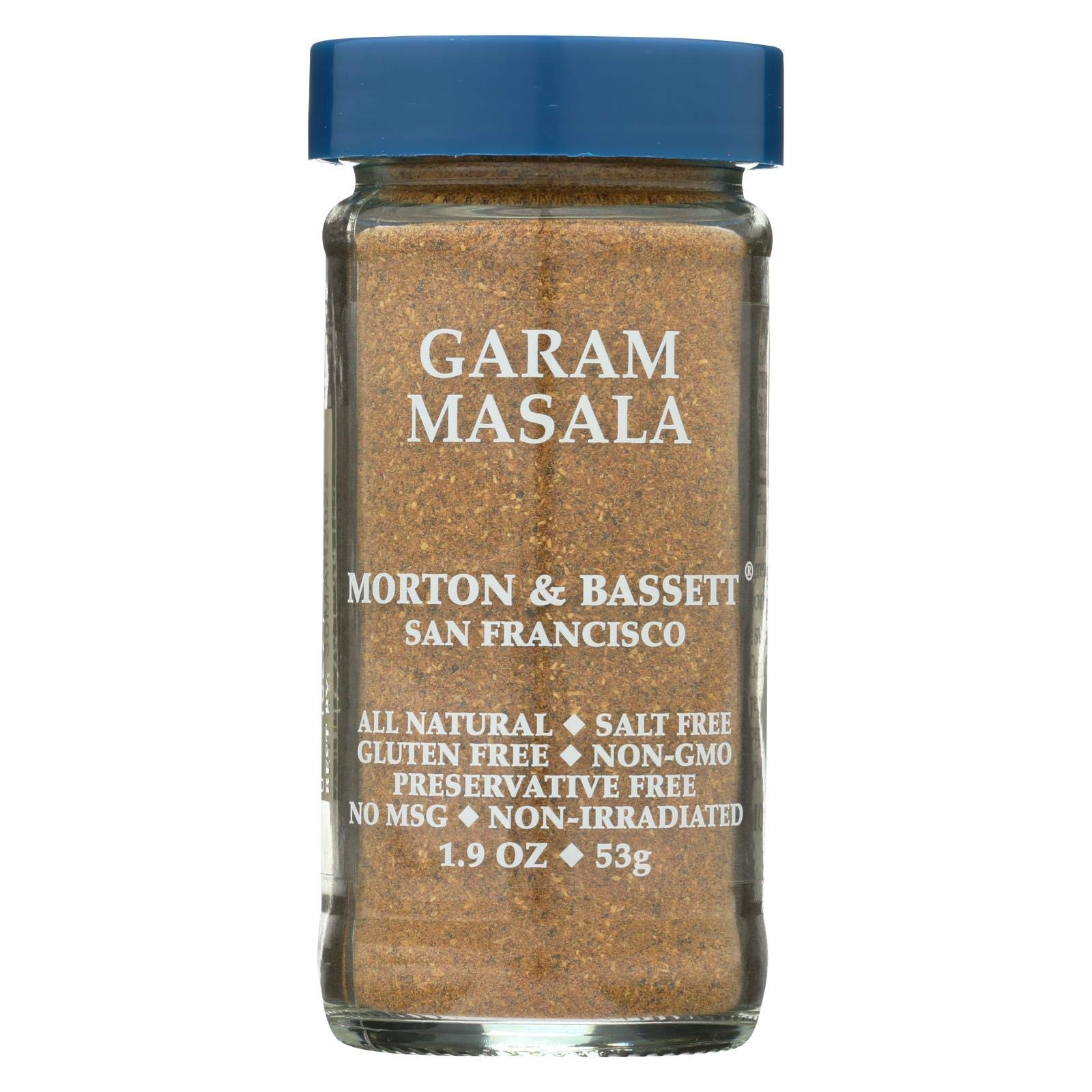 Organic Garam Masala Spice Blend by MORTON & BASSETT - Gluten Free, Yeast Free - 3 Pack (1.9 OZ Each) - Perfect for Indian Curries, Rice Dishes & Meat Marinades